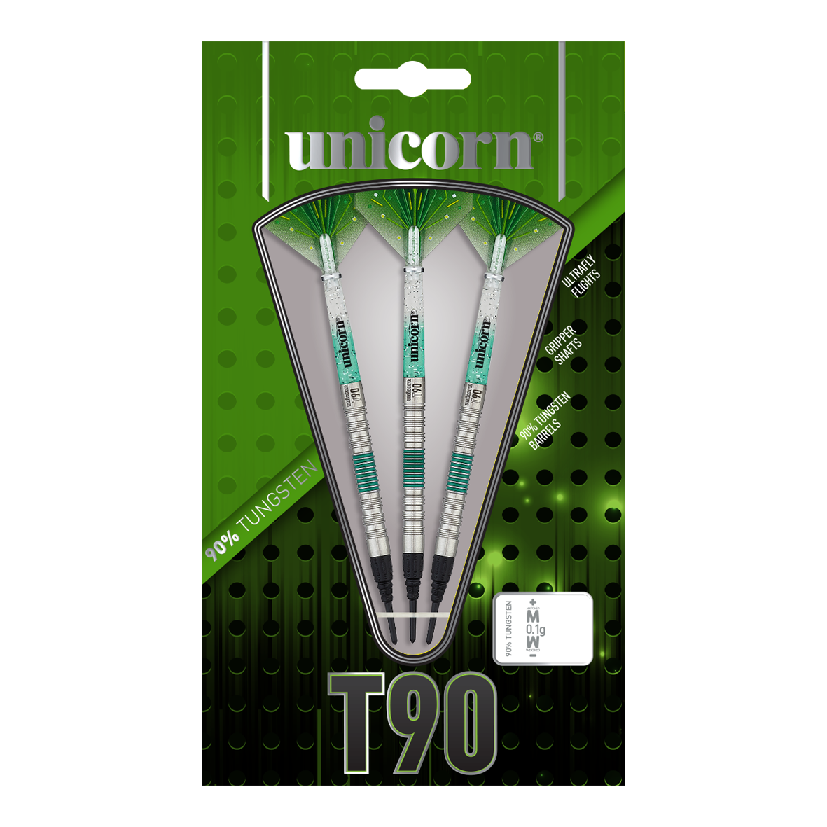 Unicorn T90 Core XL Green soft darts