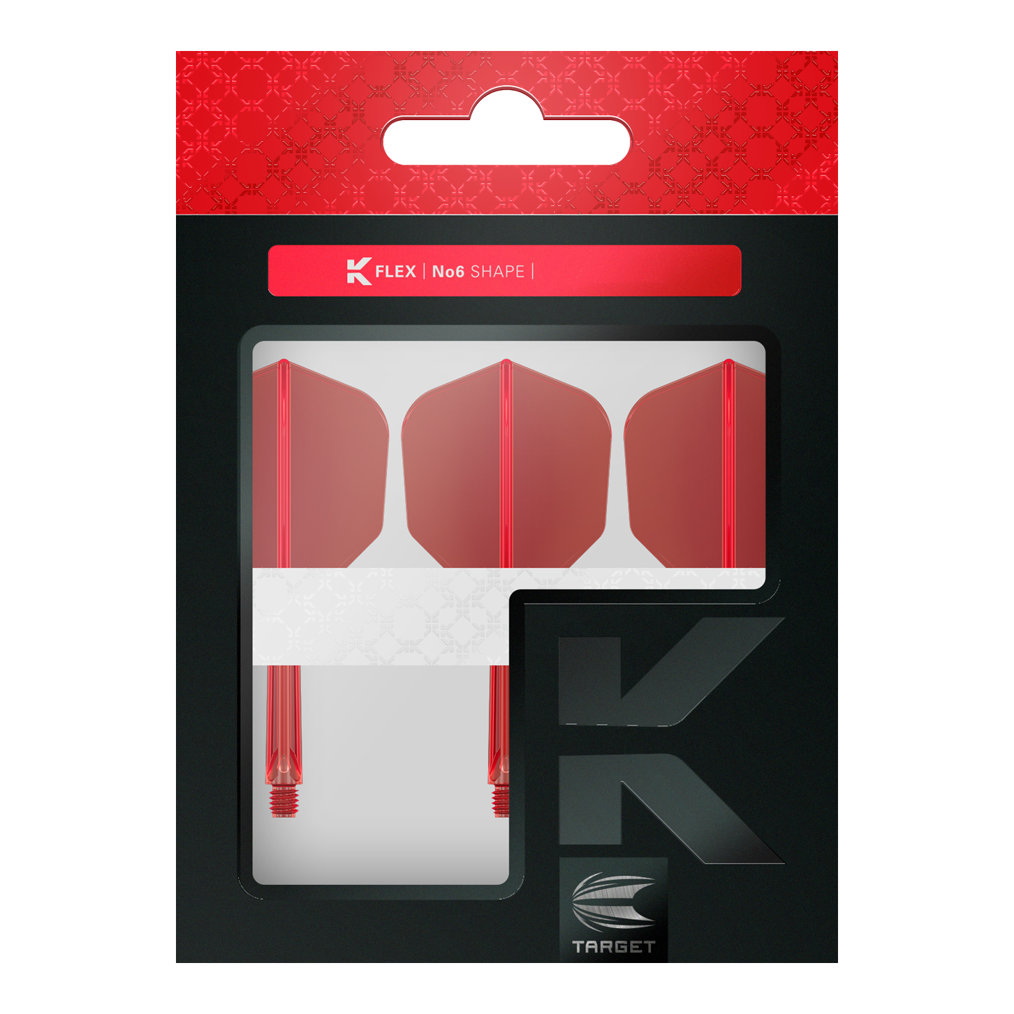 Target K-Flex No6 Flight System - Red