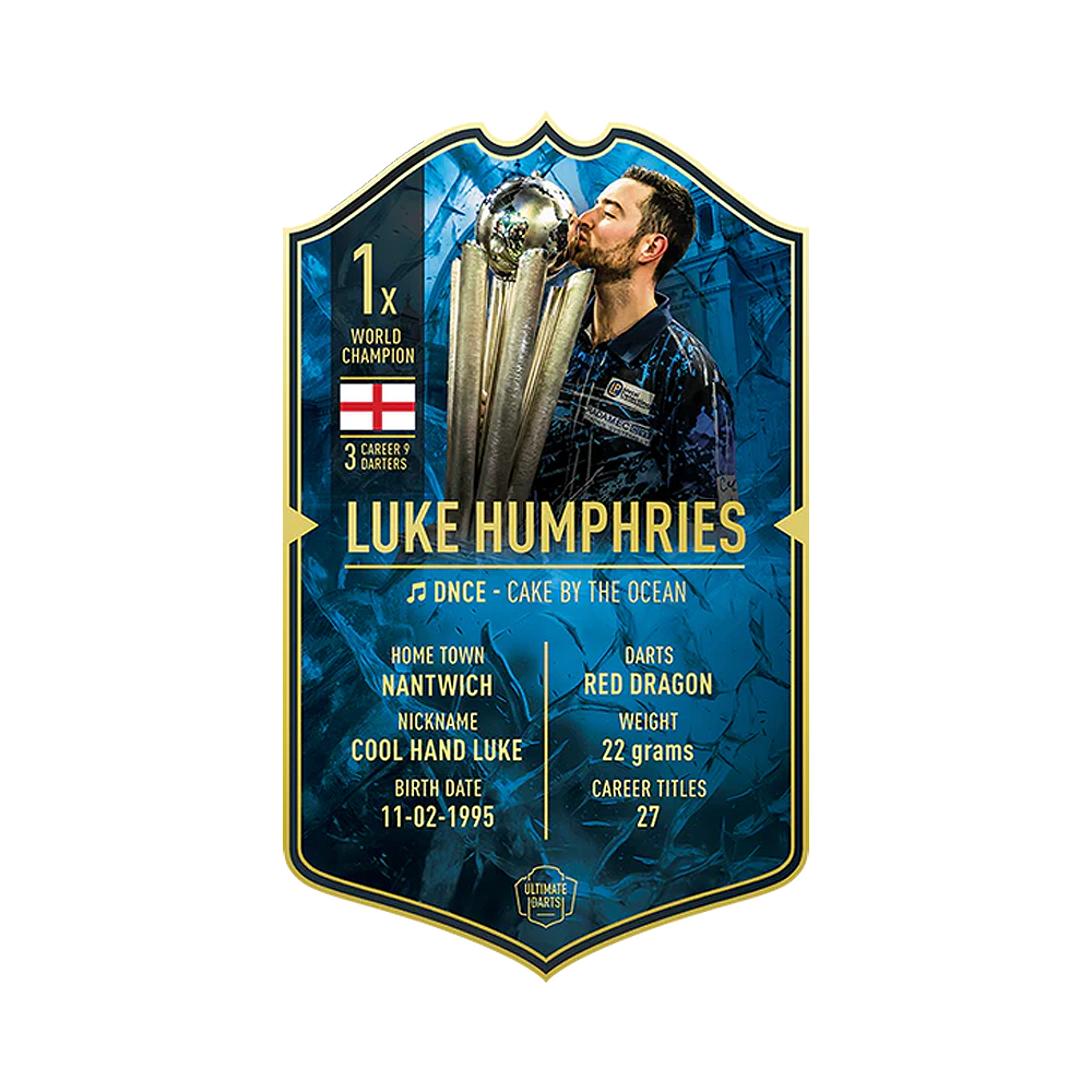 Ultimate Darts Card - Luke Humphries - World Champion 2024