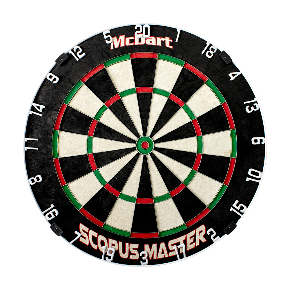 McDart Master Bundle with 6 steel darts and GameOn Surround