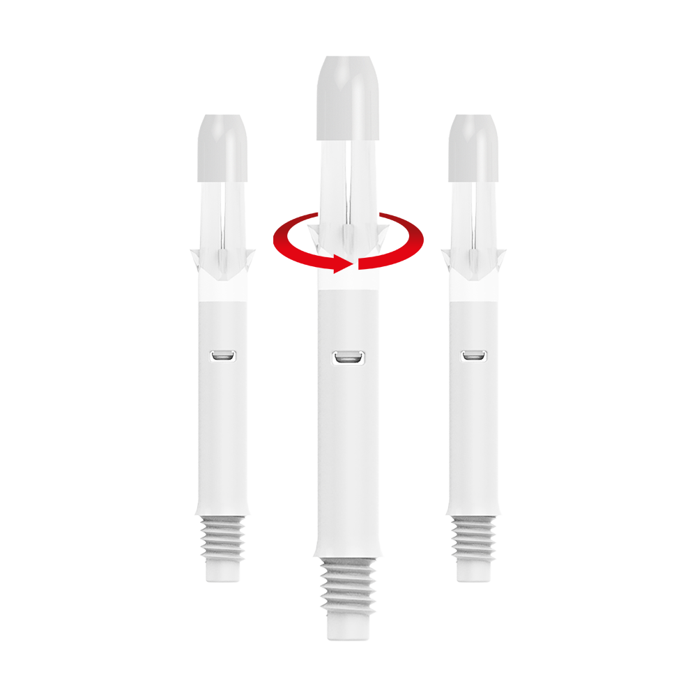 L-L-Style-Shafts Silent Straight - White