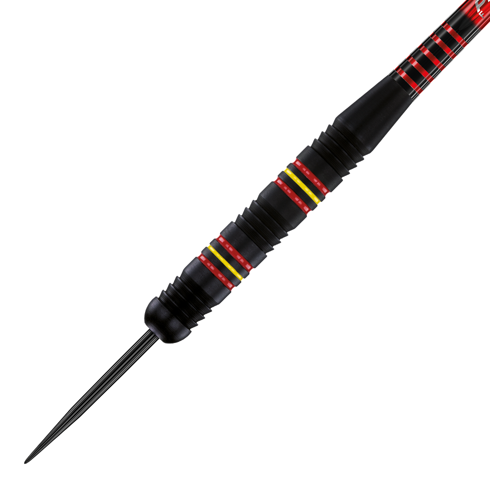 Winmau Outrage V2 Black Coated Brass Steel darts