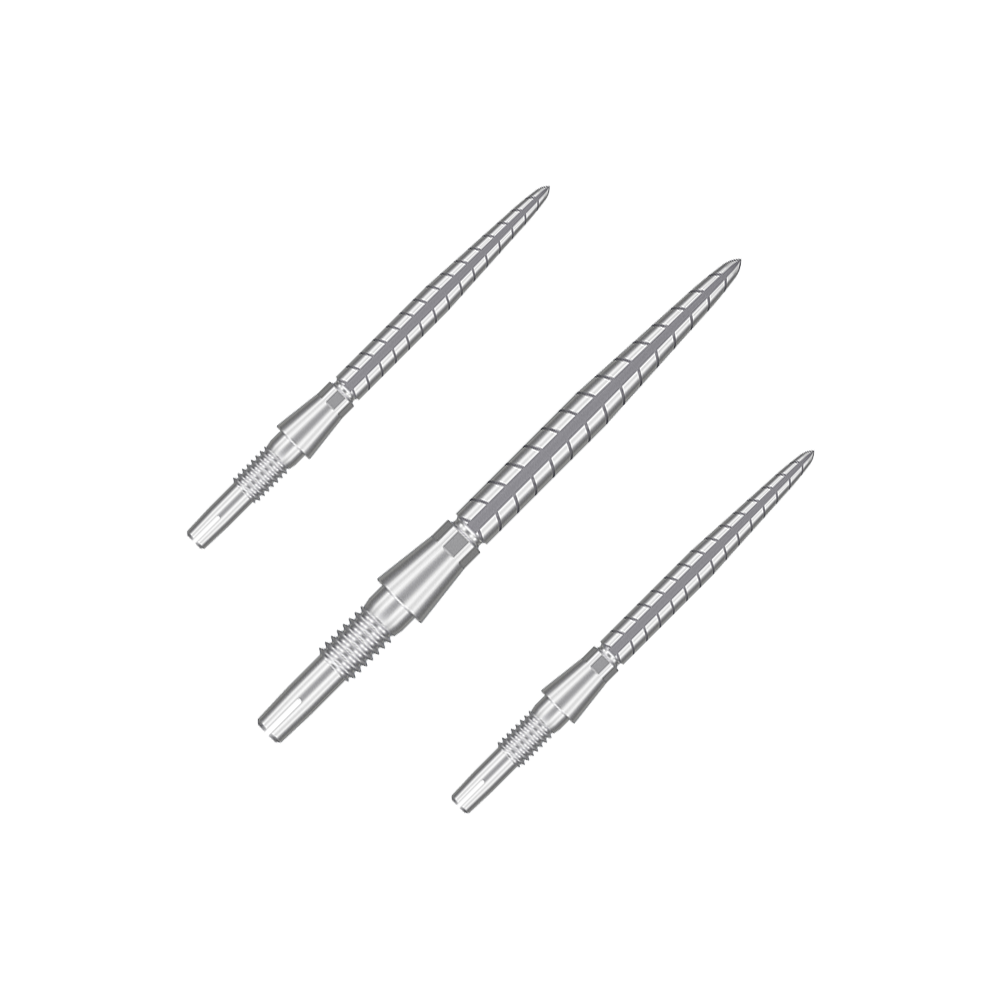 Target Swiss Storm Quartz Dart Tips - Silver