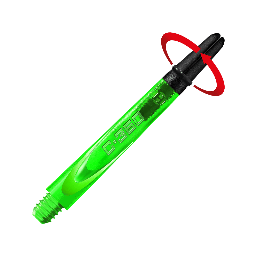 Harrows Carbon 360 Shafts - Green