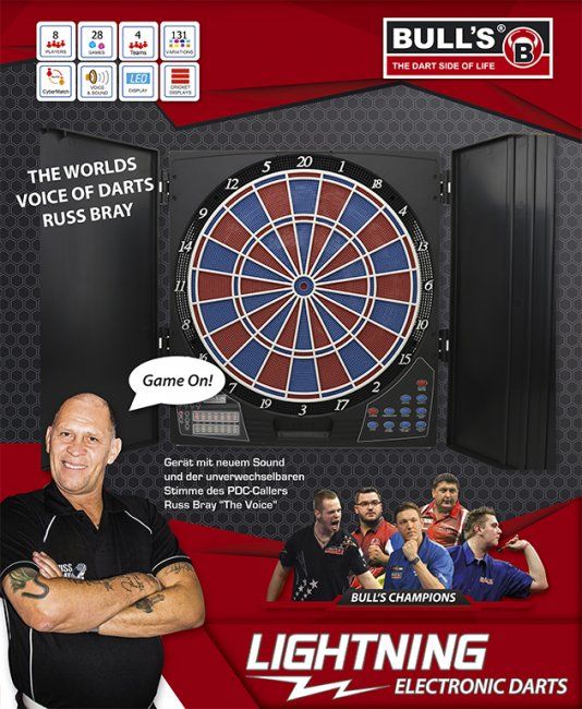 Bull´s Lightning RB Elektronik Dartboard