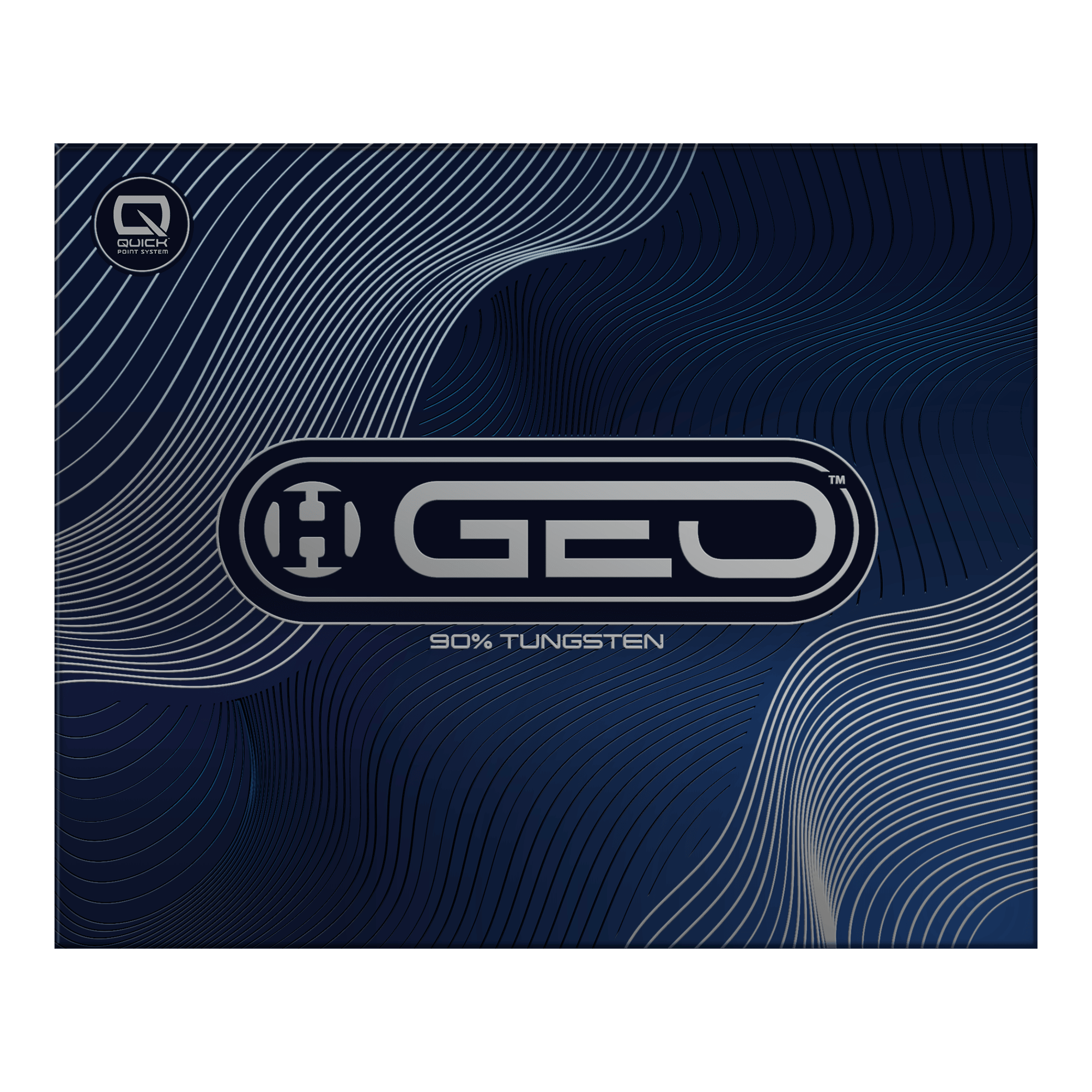 Das Bild zeigt die Harrows GEO Parallel Quick Point Steeldarts. Die Steeldarts sind im Detail abgebildet.