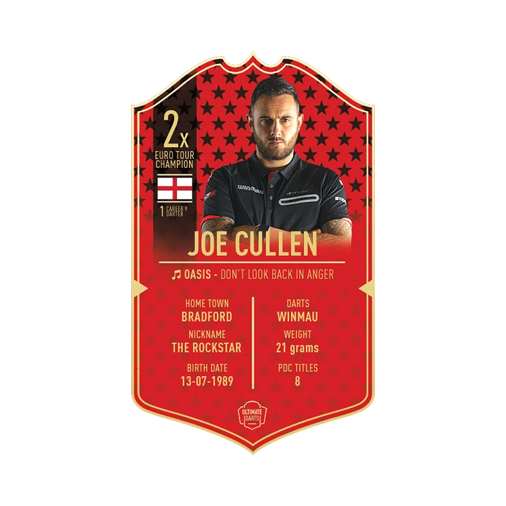 Ultimate Darts Card - Joe Cullen