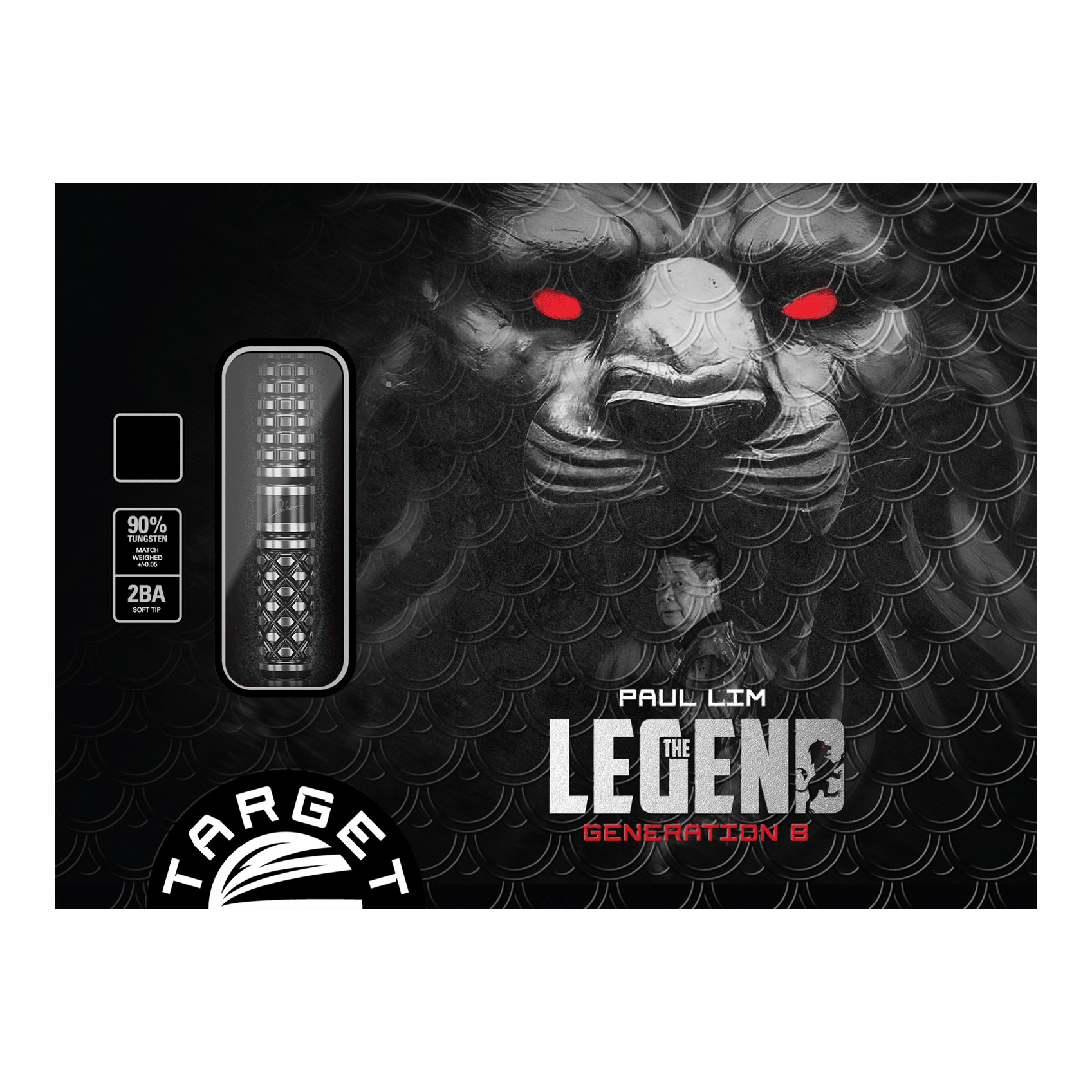 Target Japan Paul Lim The Legend GEN8 Soft Darts - 19g