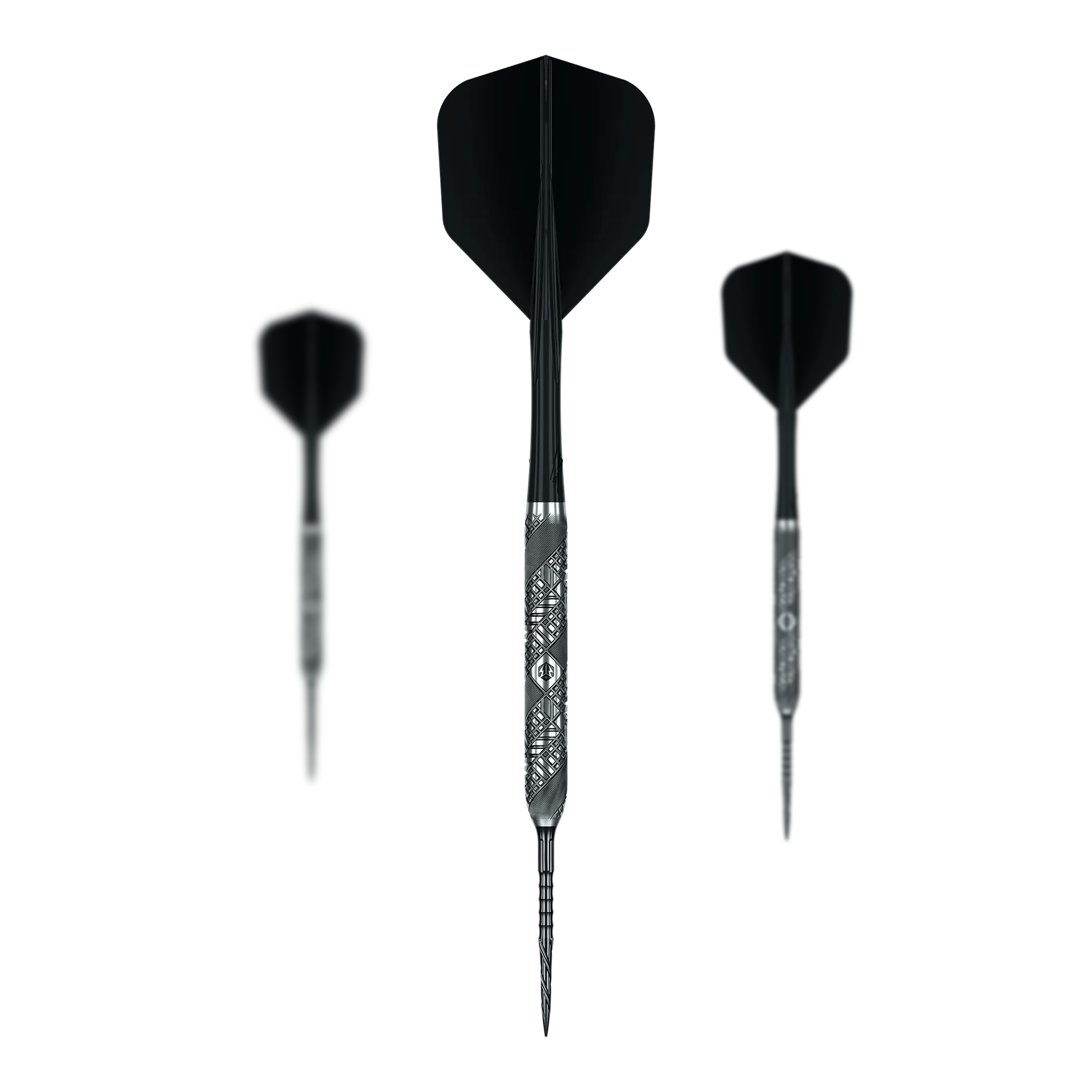 Caliburn Halo H3 steel darts - 21.5g Abgebildet ist das Set Caliburn Halo H3 Steeldarts - 21,5g. Es enthält mehrere Steeldarts für den Dartsport.
