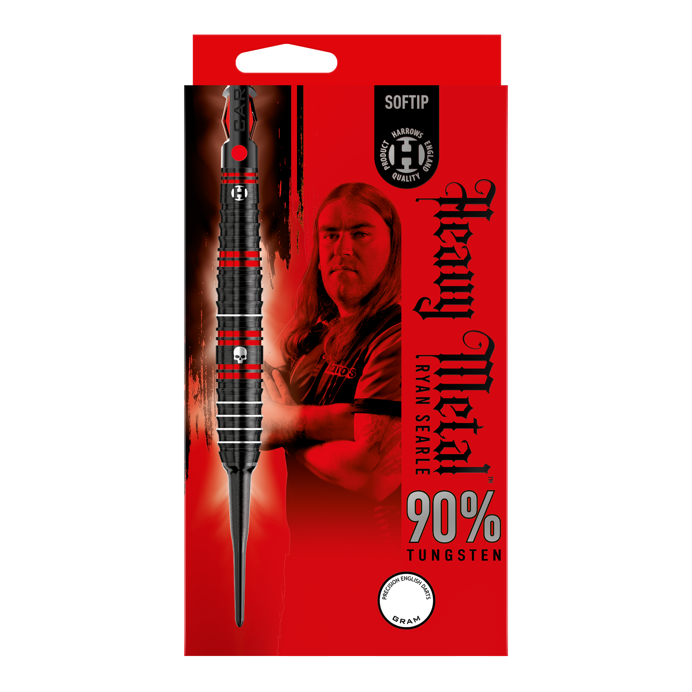 Harrow&#39;s Ryan Searle Heavy Metal Soft Darts