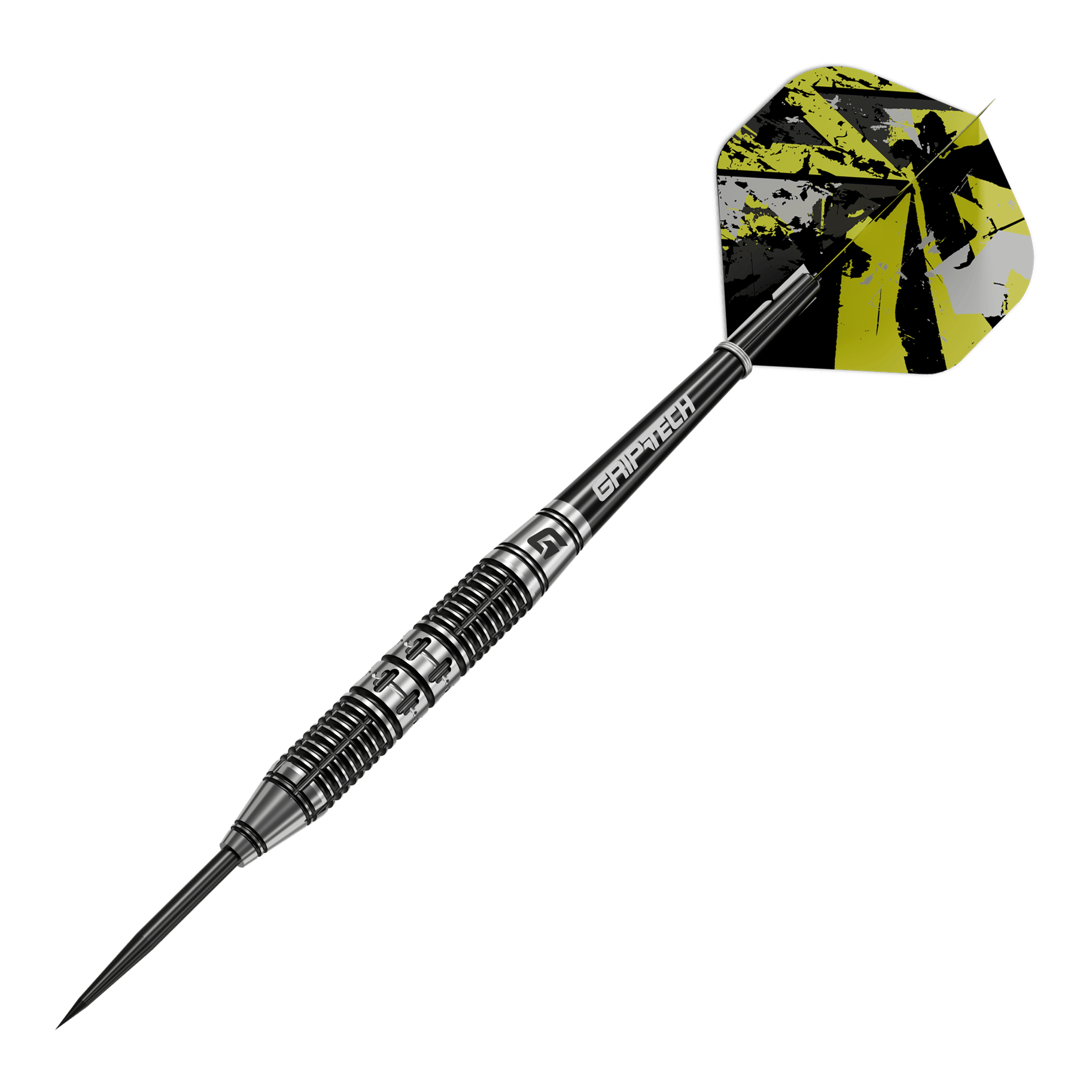 Das Bild zeigt das Produkt GOAT Dumbbell Steeldarts. Es handelt sich um Steeldarts mit einem besonderen Design.