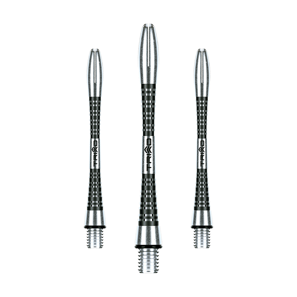 Winmau Triad Aluminium Shafts - Schwarz