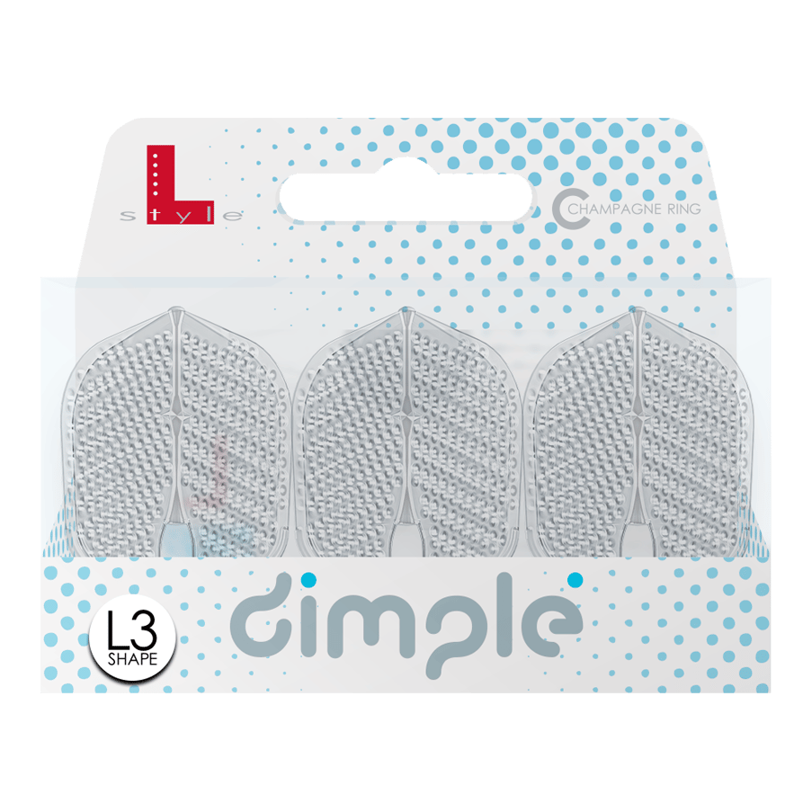 L-Style Flights Dimple Champagne L3PRO Shape