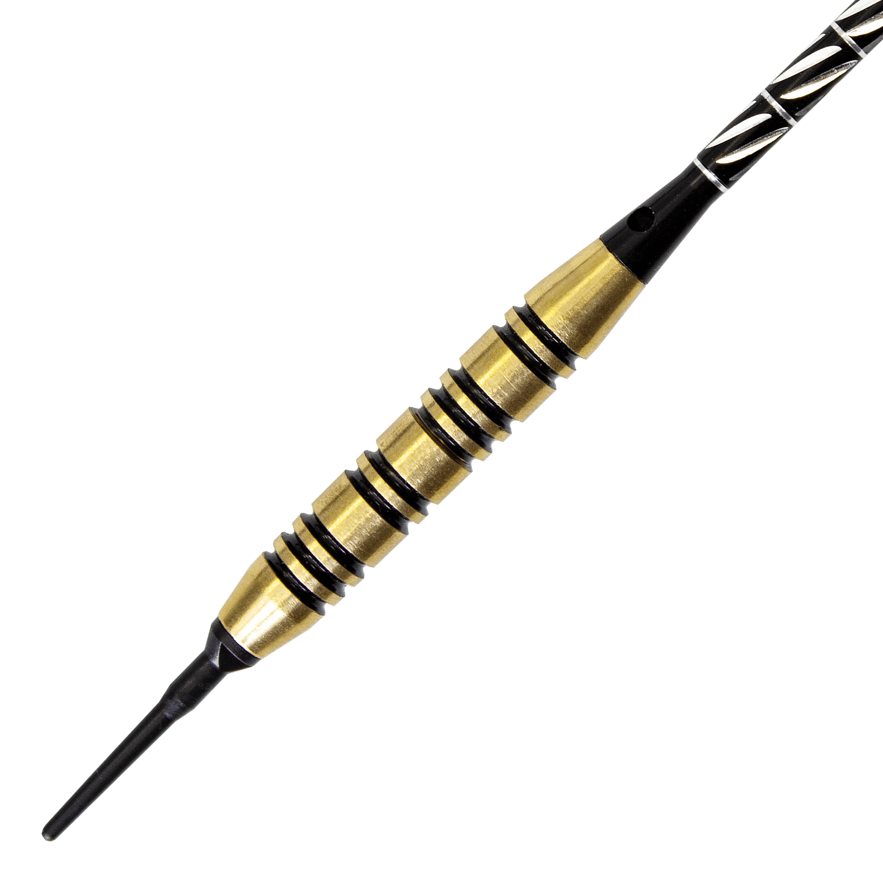 McDart Black Stripe Brass Softdarts - 17g