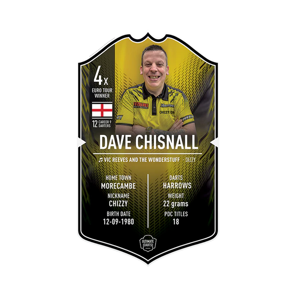 Ultimate Darts Card - Dave Chisnall