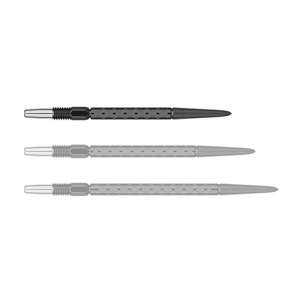 Target Swiss FLT Point Dart Tips - Black