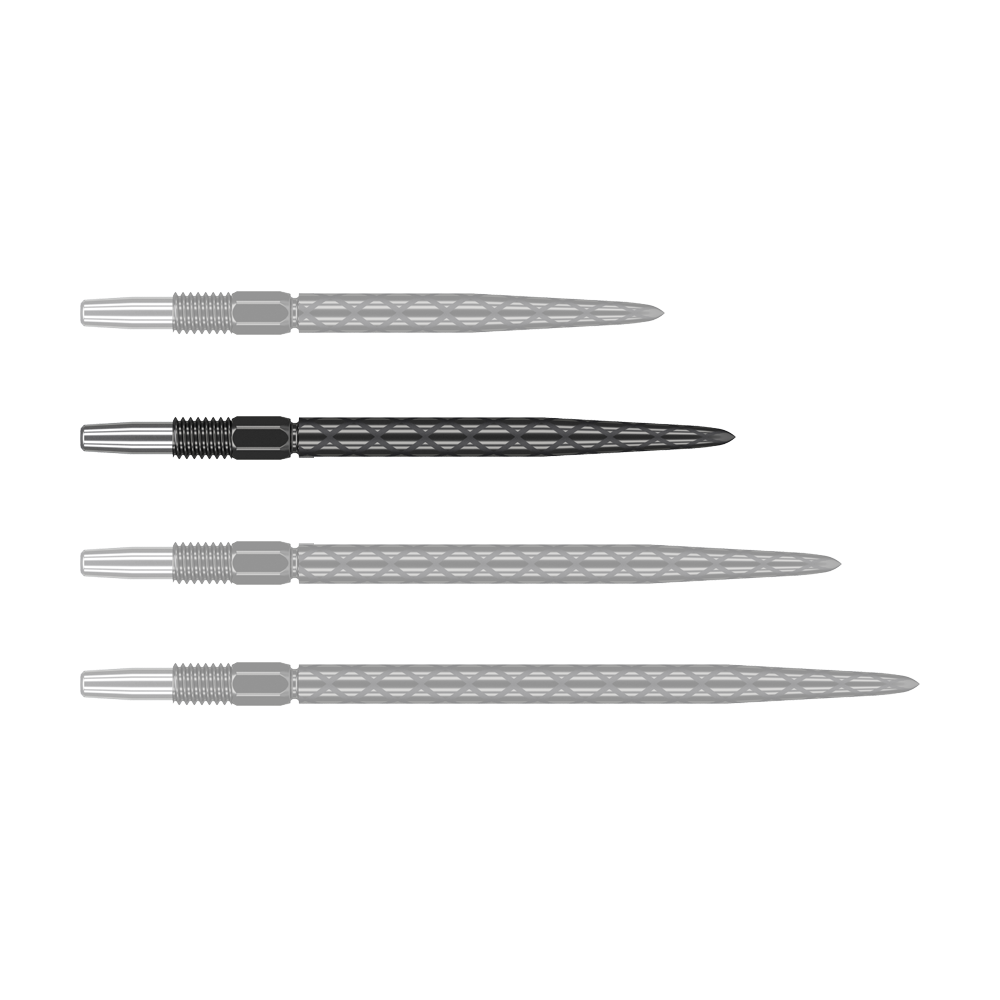 Target Swiss Diamond Pro Black Points dart tips