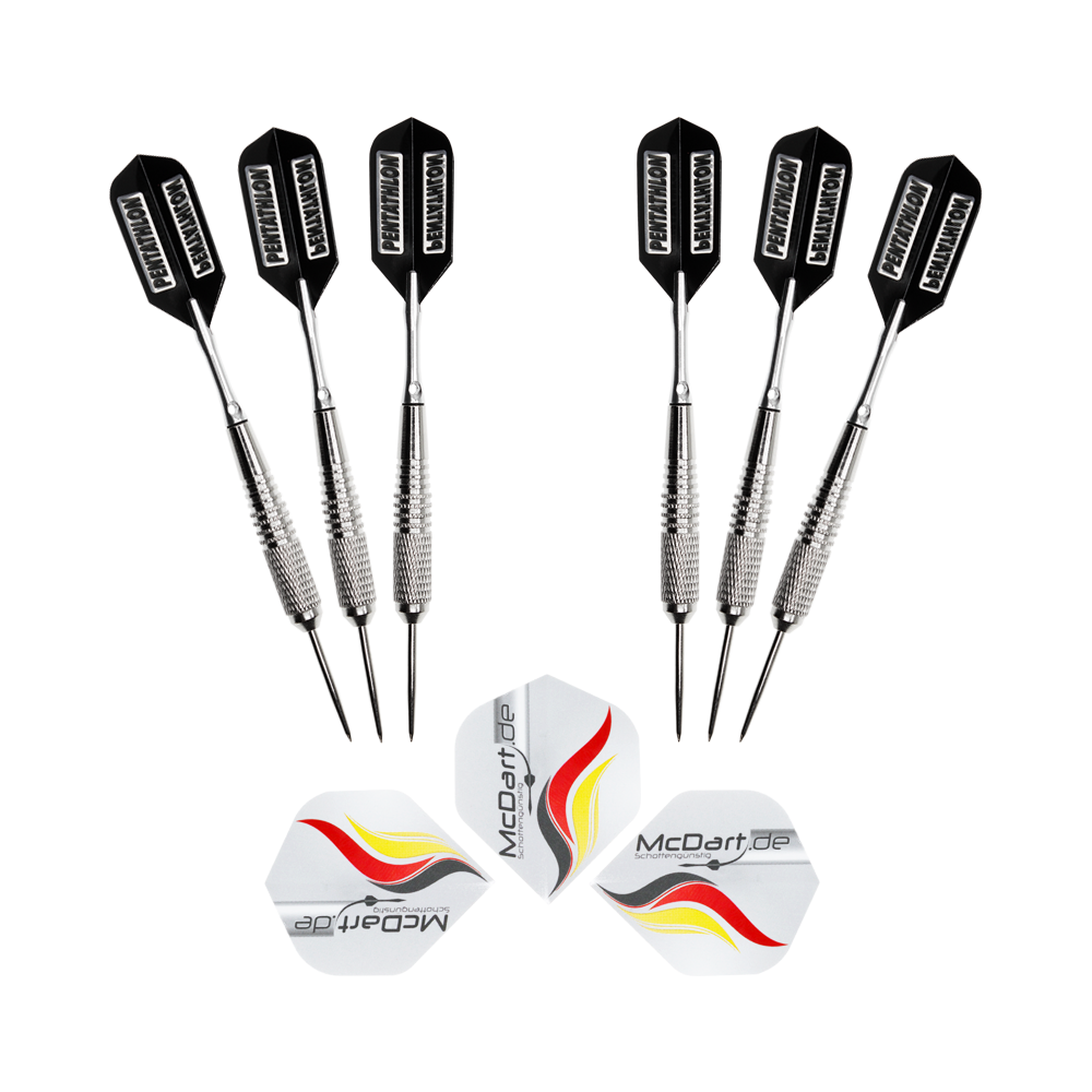 6 Stück lose McDart Steeldarts