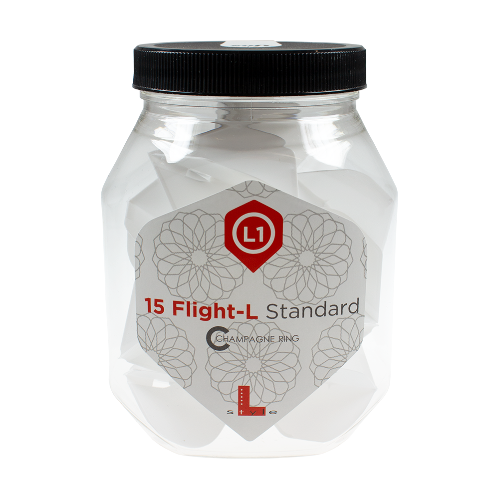 L-Style Flights Champagne - L1PRO Standard - 5 sets in a glass