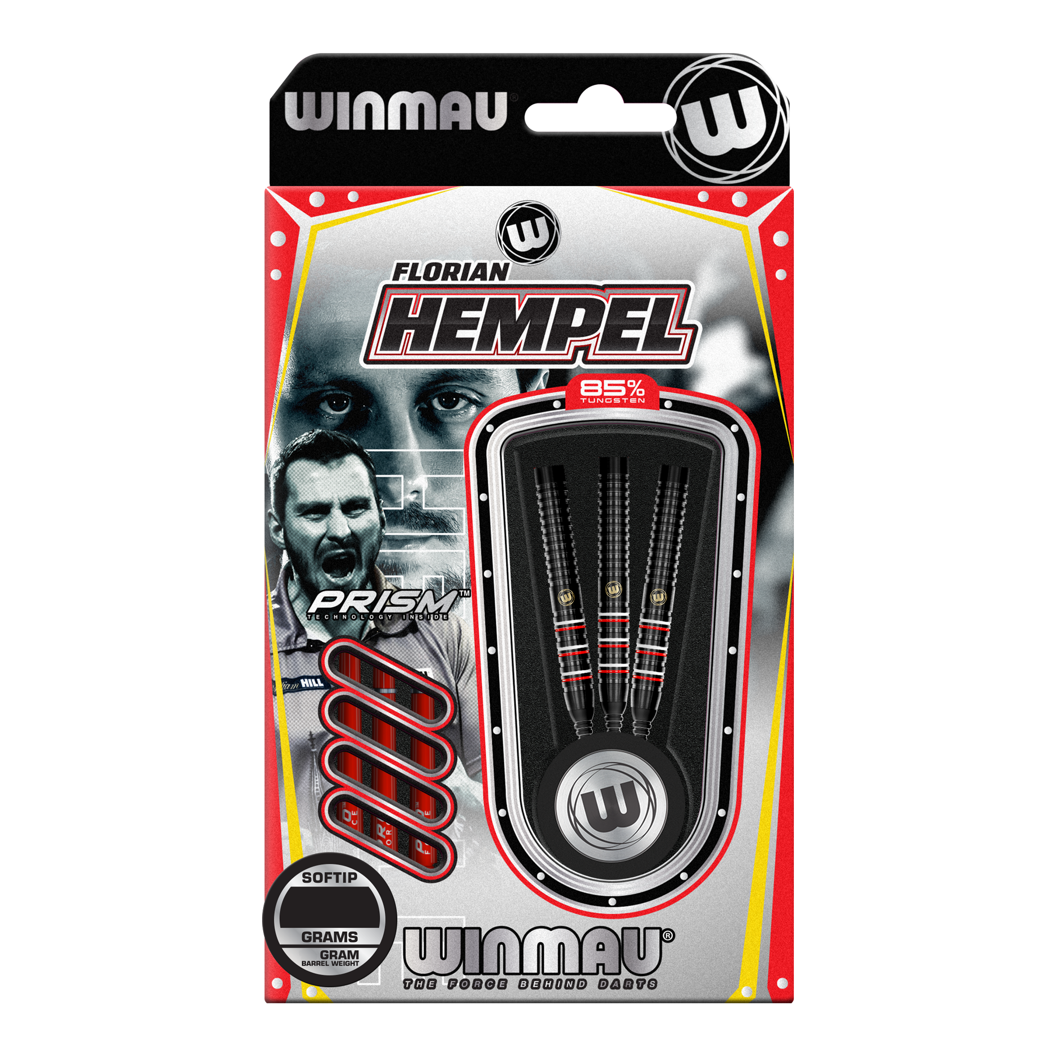 Winmau Florian Hempel 85 Pro-Series soft darts - 20g