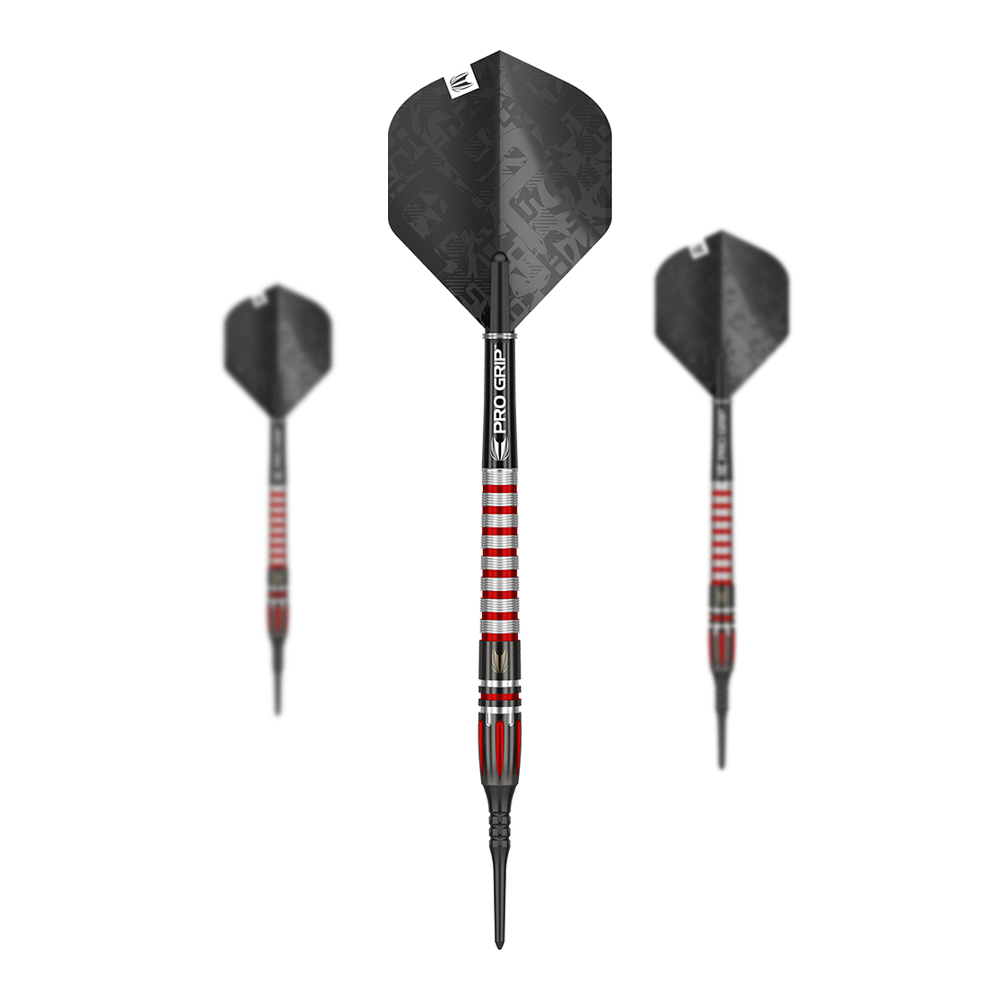 Target Nathan Aspinall Black Edition Soft Darts - 18g