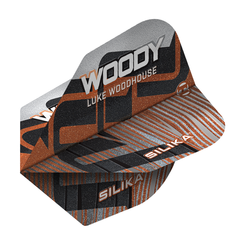 Harrows Silica Luke Woodhouse Series 3 No6 Flights Dieses Bild zeigt Harrows Silika Luke Woodhouse Series 3 No6 Flights. Es ist ein Dart Flight für professionelle Spieler.