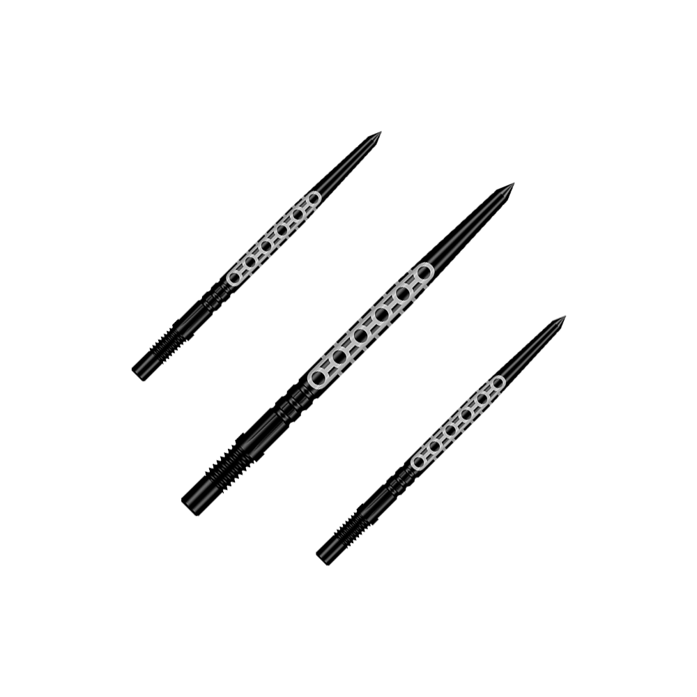 Shot Turbo Point Goths Dart Tips - Black