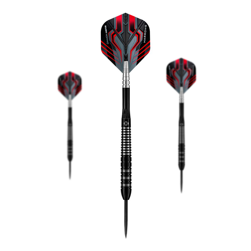 Harrows Damon Heta The Heat 90% steel darts