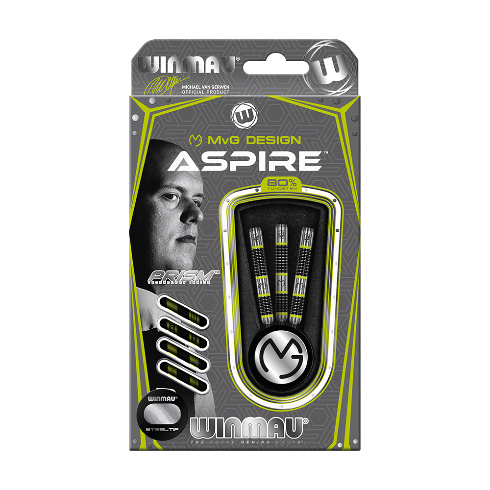 Winmau Michael Van Gerwen MvG Aspire steel darts