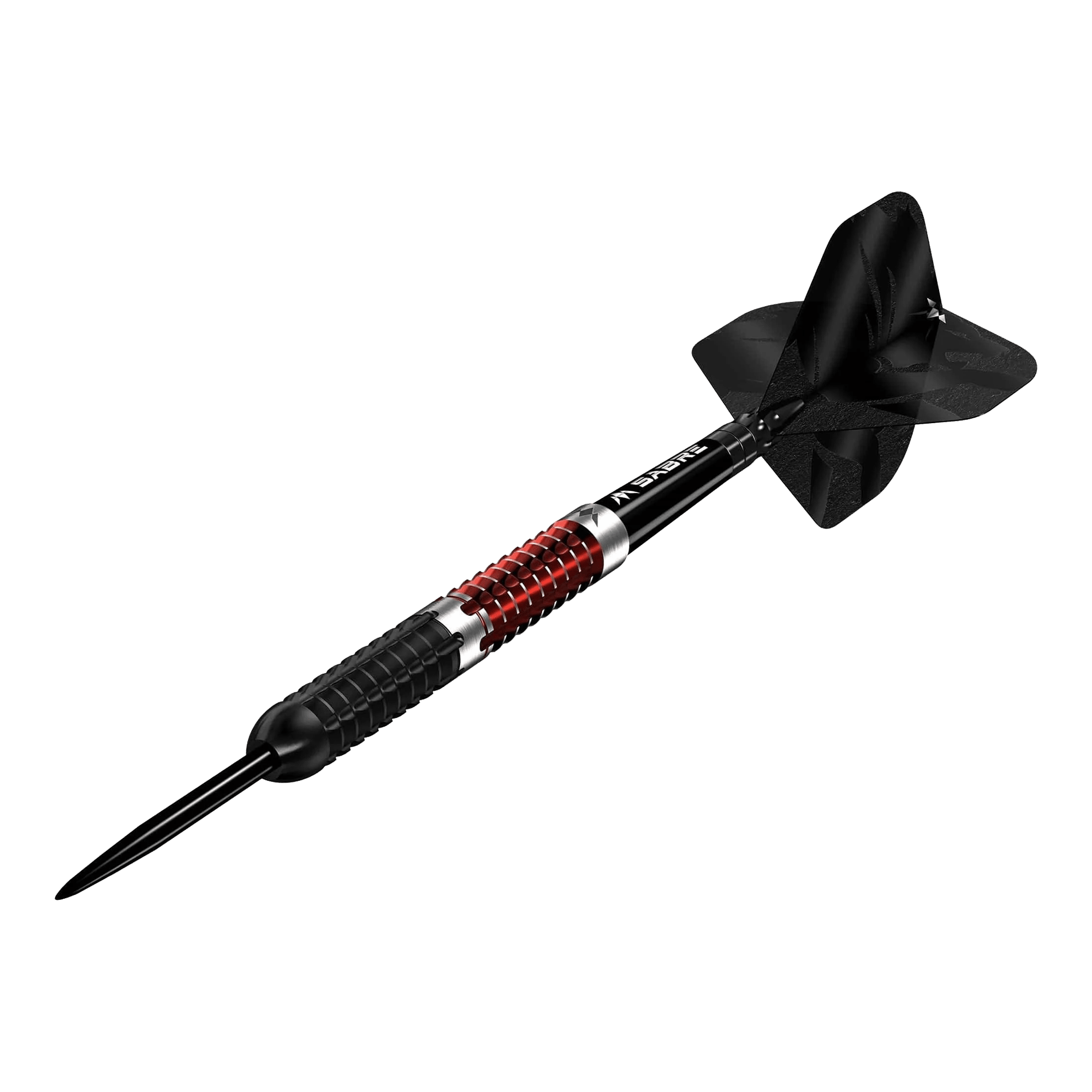 Mission Llew Bevan Black Red Electro Steel Darts - 23g Mission Llew Bevan Black Red Electro Steeldarts - 23g. Moderne Steeldarts in Schwarz und Rot mit 23 Gramm Gewicht.