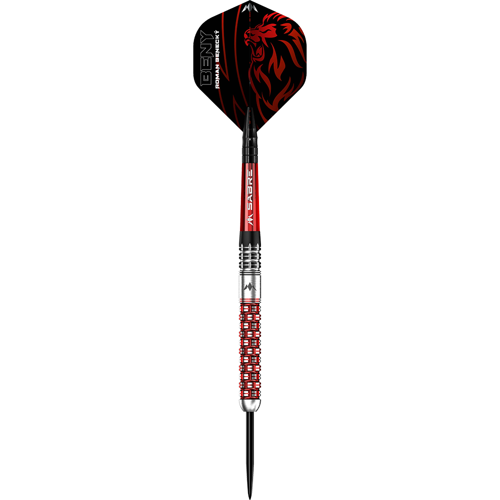 Mission Roman Benecky Black Red Steeldarts - 24g