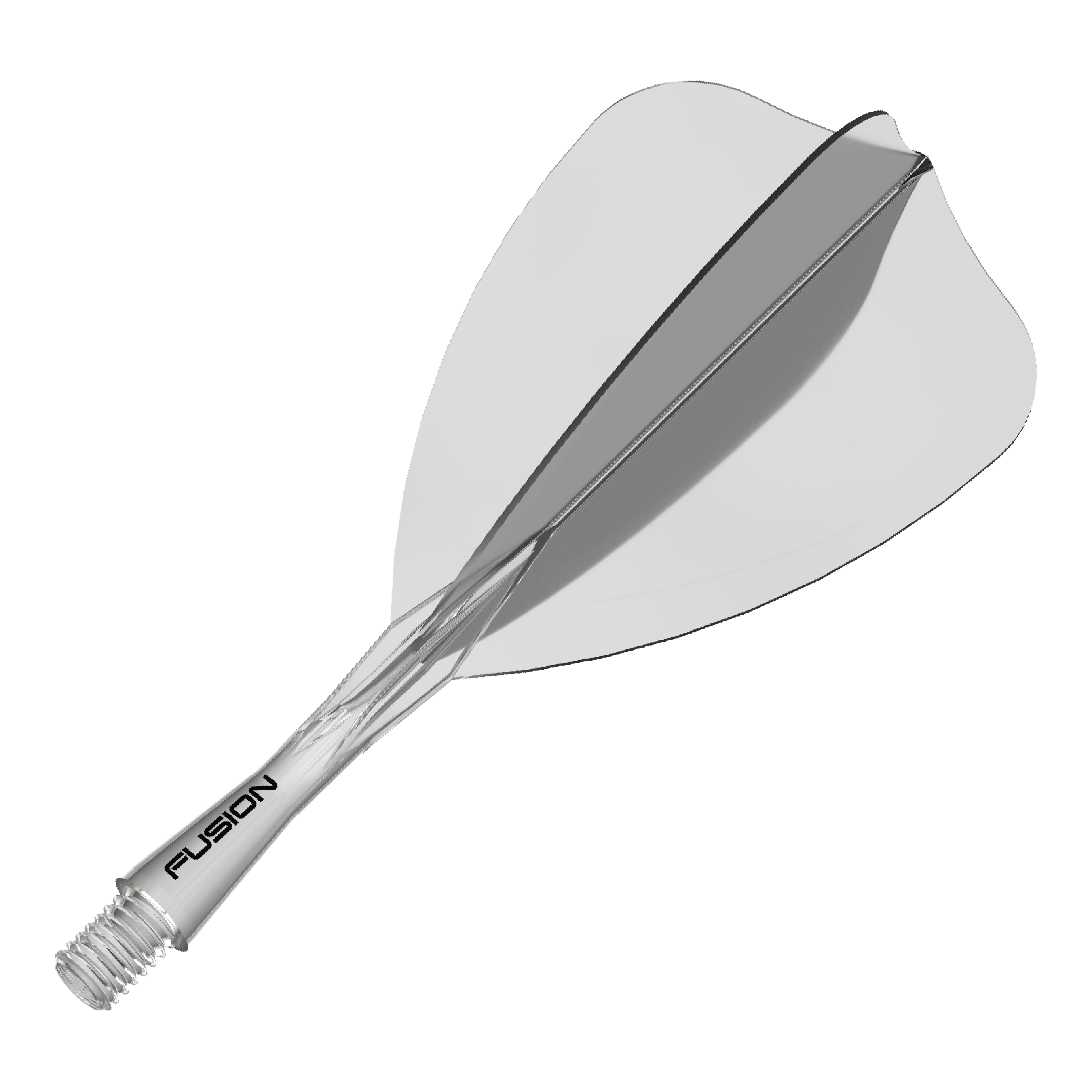 Winmau Fusion Flight Shaft System Arrow Clear Abgebildet ist ein Winmau Fusion Flight Shaft System Arrow, klar und 22mm. Dieses Zubehör ist für das Spiel mit Dartpfeilen gedacht.