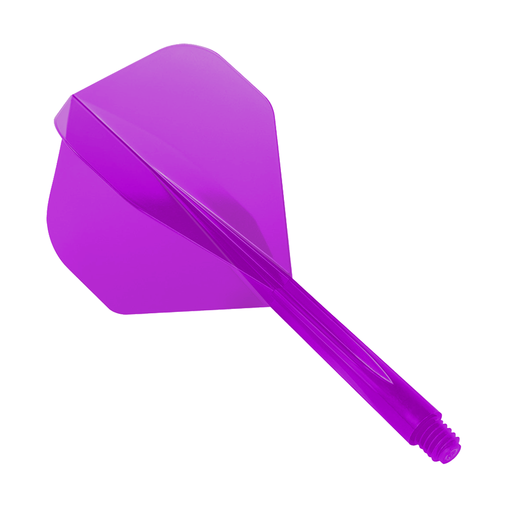 Condor Ax Clear Purple Flight System Standard Das Bild zeigt einen Artikel mit dem Dateinamen CO82631_Condor_AXE_ClearPurple_Standard_1_NEU. Das Produkt wird in dieser Aufnahme neutral dargestellt.