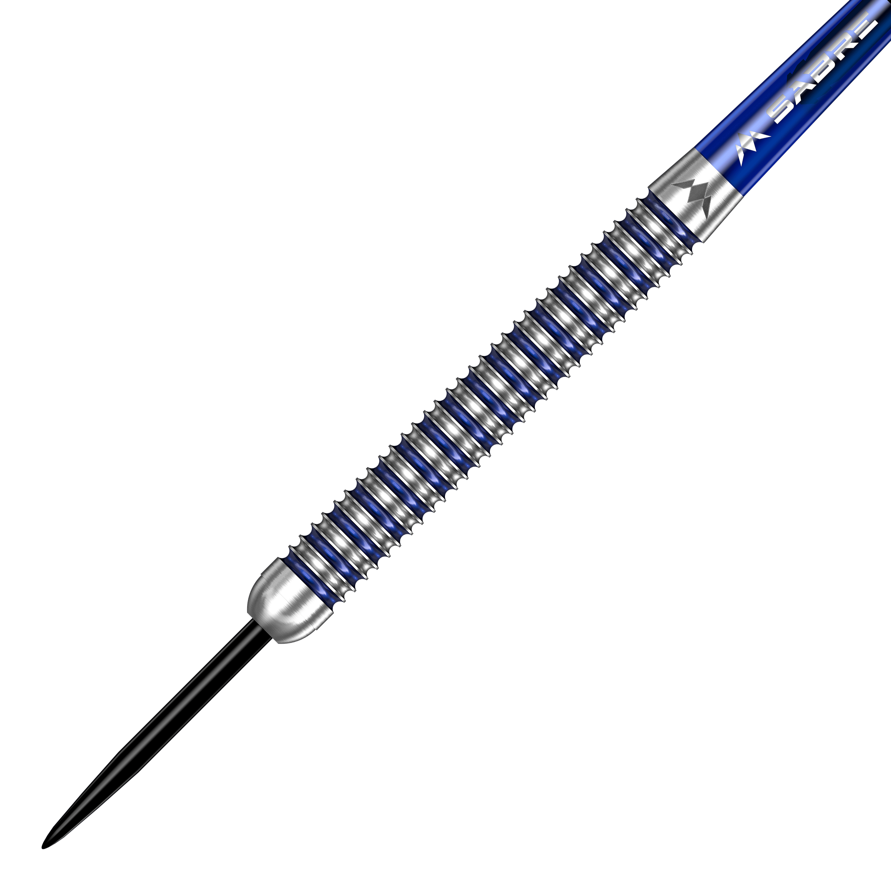 Mission ION Blue Silver steel darts Mission ION Blue Silver Steeldarts werden hier abgebildet. Die Darts haben ein blau-silbernes Design.