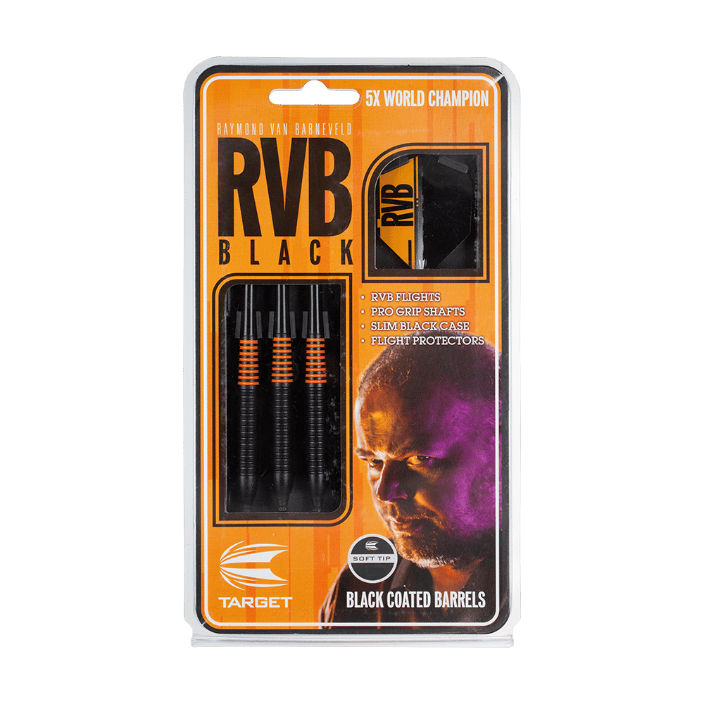 Target RVB Black Brass Softdarts - 19g