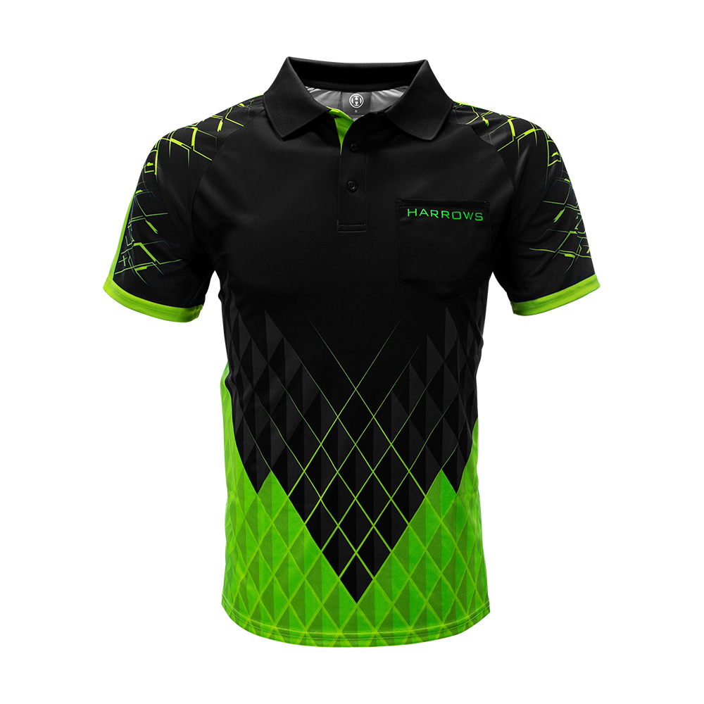 Harrows Paragon Dart Shirt - Green