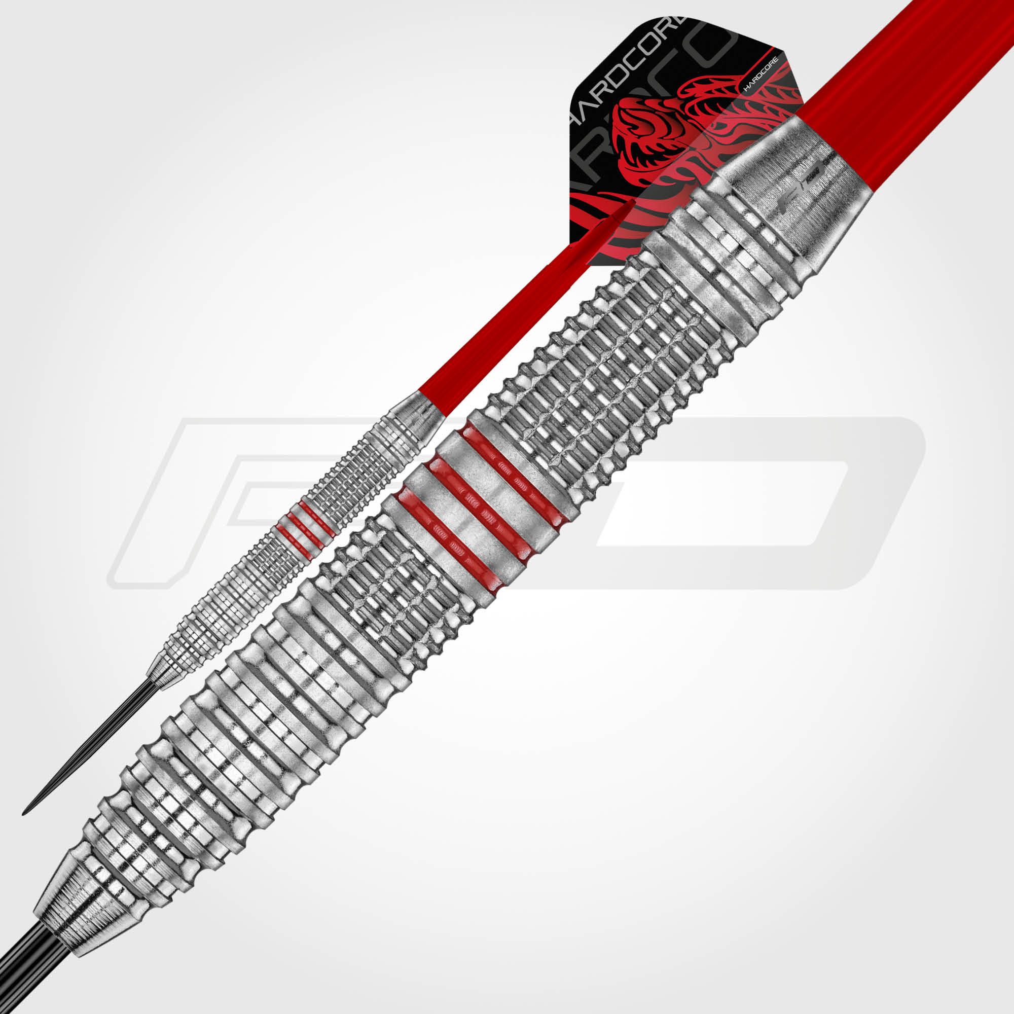 Red Dragon Jonny Clayton Brass Steel Darts - 21 g