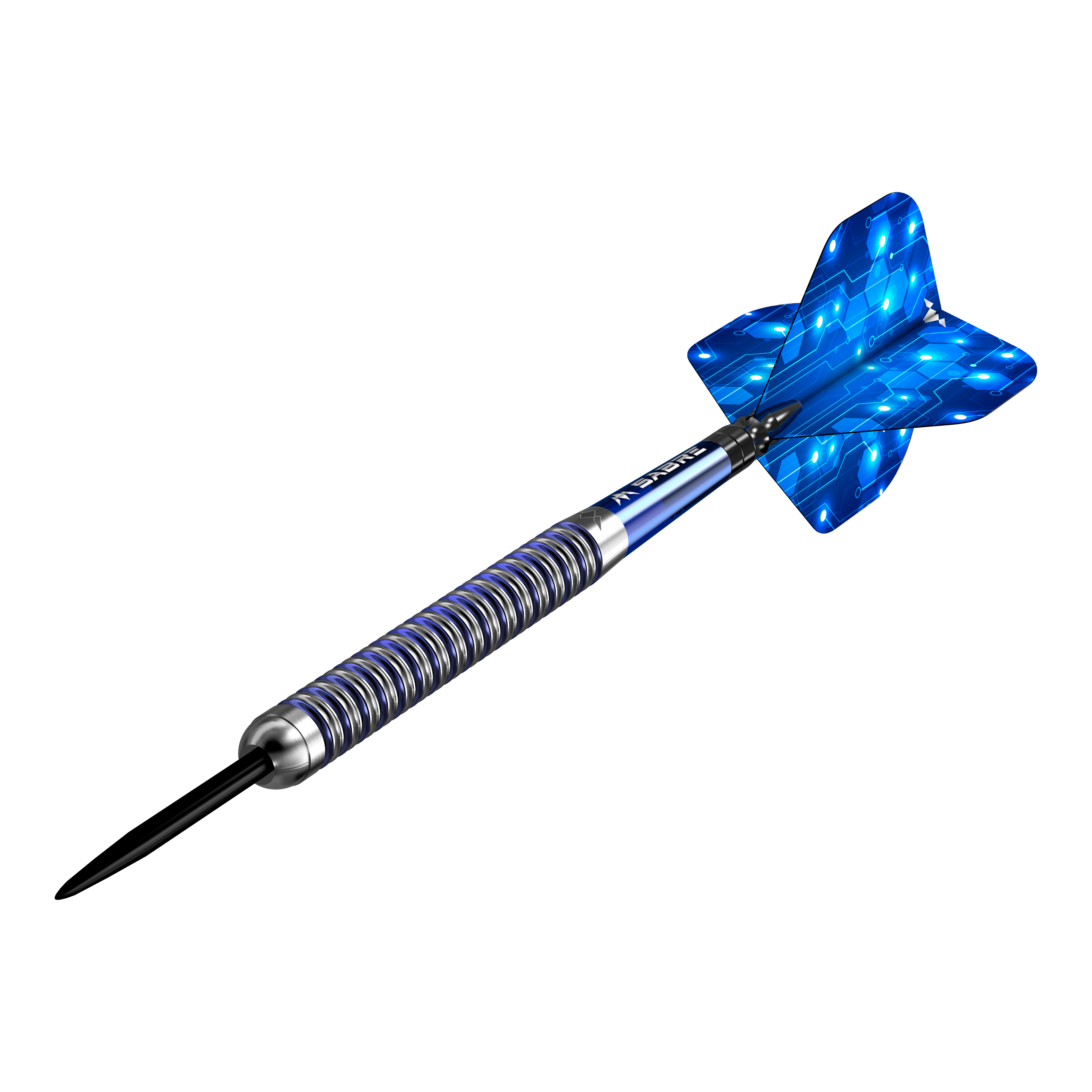Mission ION Blue Silver steel darts Mission ION Blue Silver Steeldarts werden präsentiert. Die Darts haben ein auffälliges blau-silbernes Design.