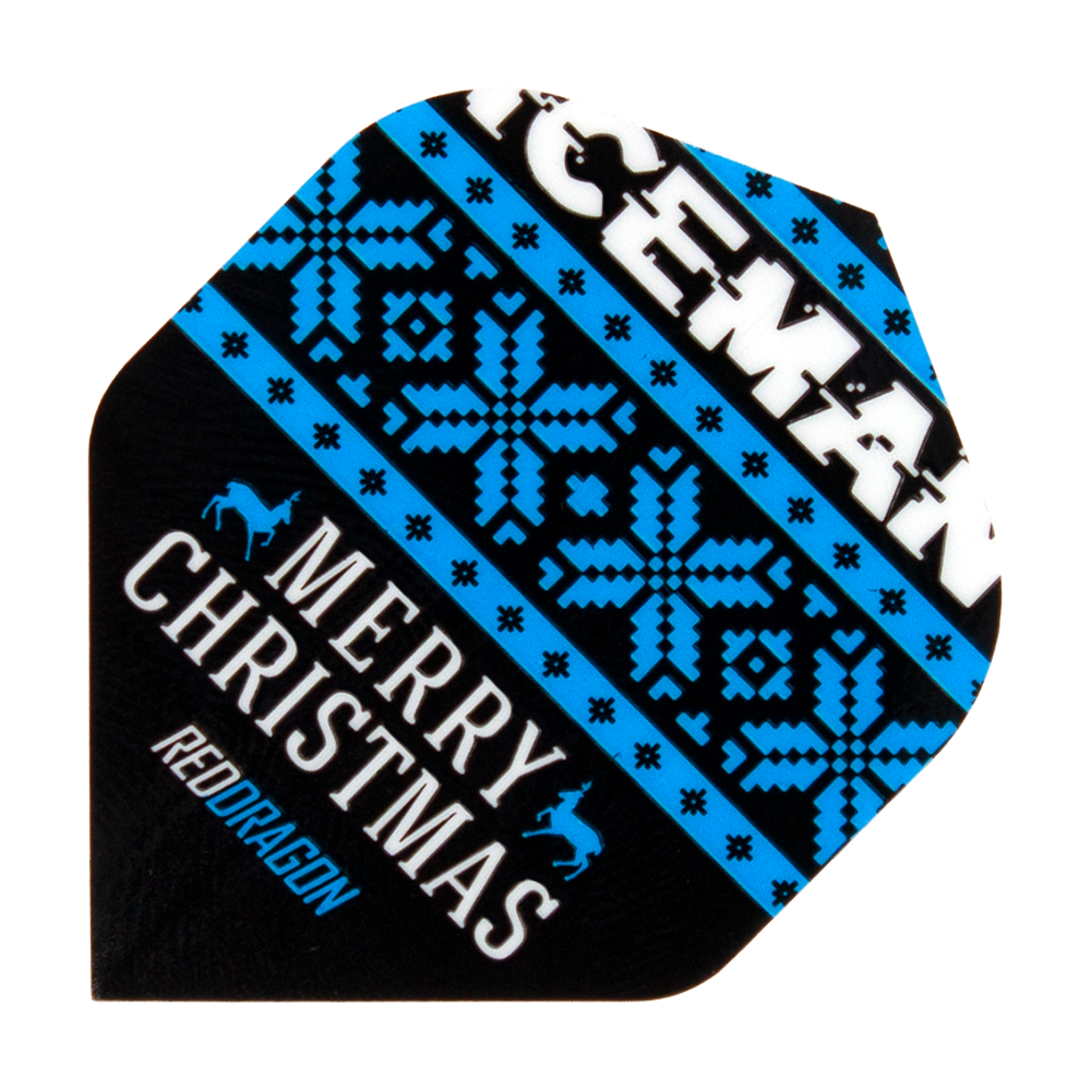 Red Dragon Gerwyn Price Iceman Merry Christmas Logo Flights