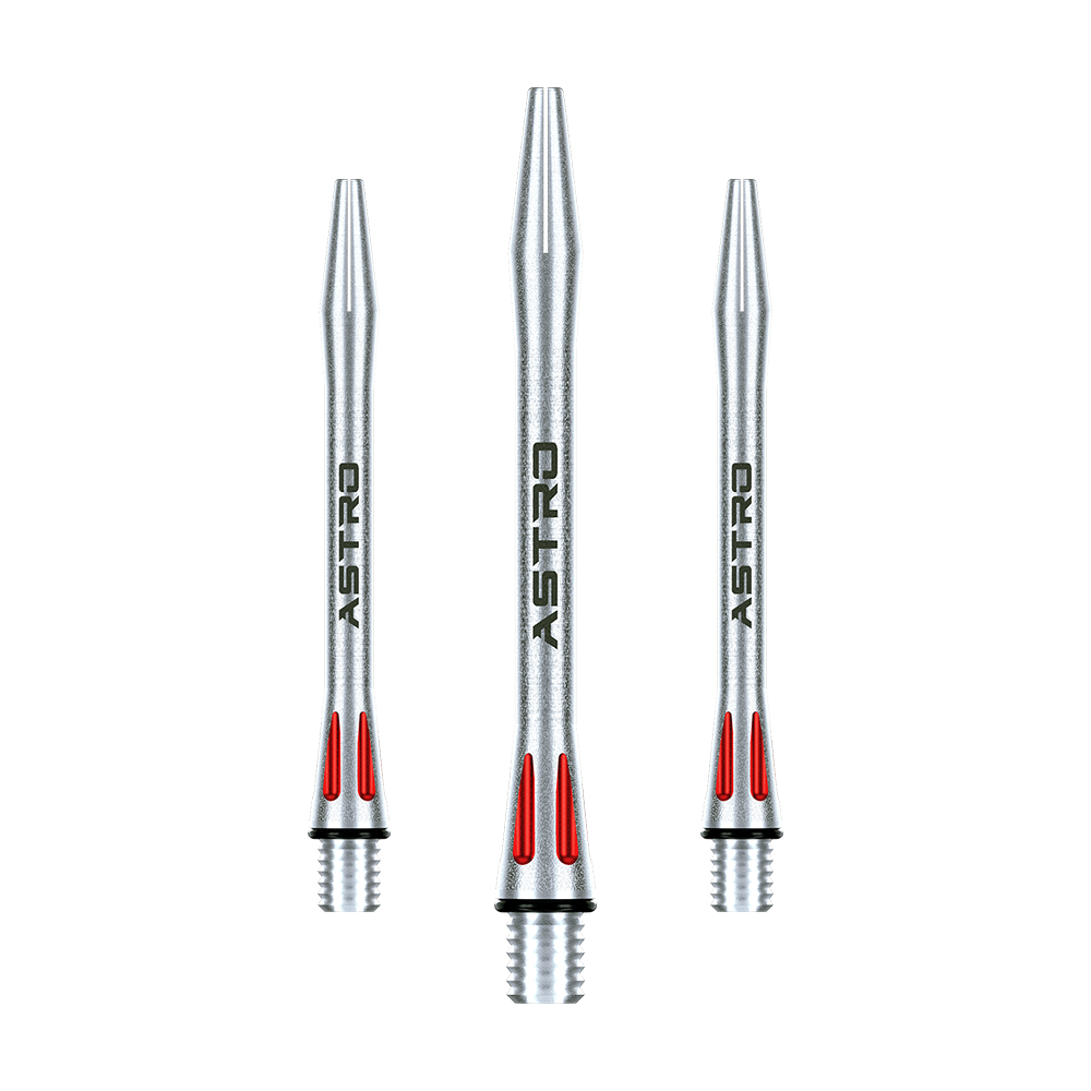 Winmau Astro Aluminum Shafts - Red