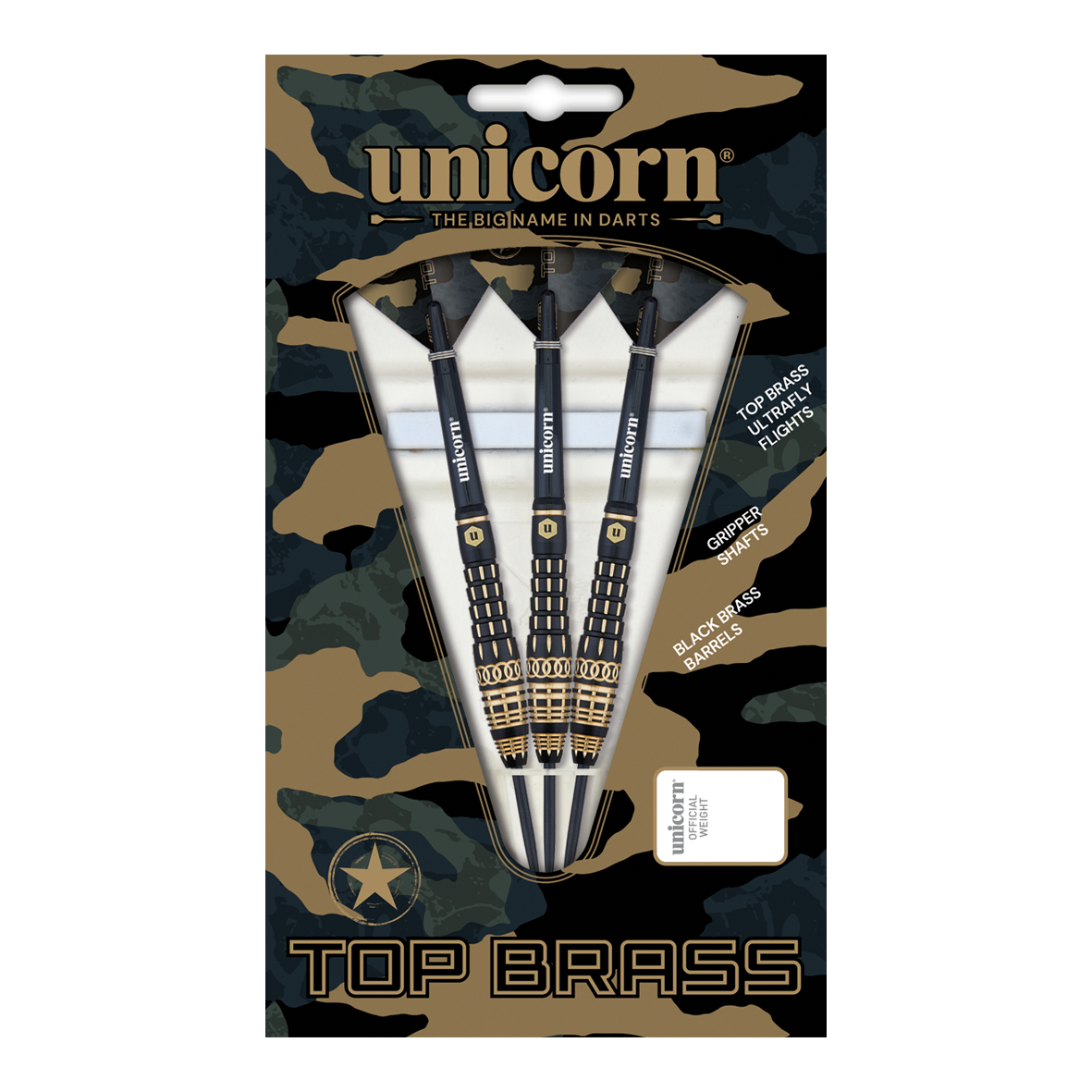 Unicorn Top Brass V4 Steeldarts - 20g