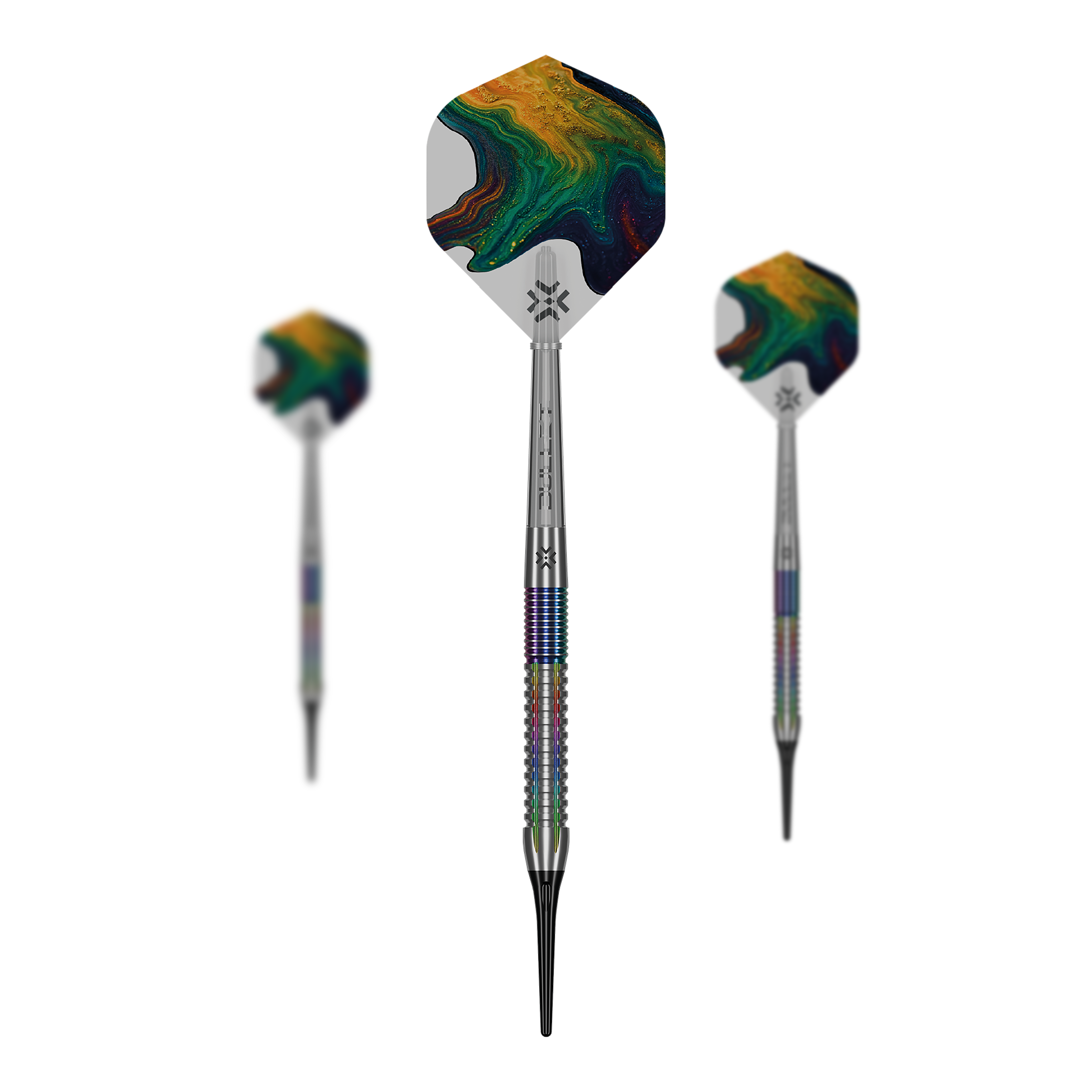 Bullet Diesel V2 soft darts - 20g Dies ist ein Bild der Bullet Diesel V2 20g Soft Darts. Diese Softdarts sind speziell für elektronische Dartautomaten gedacht.