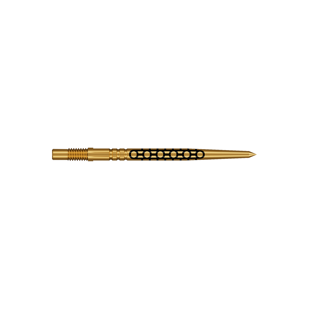 Shot Turbo Point Goths Dart Tips - Gold