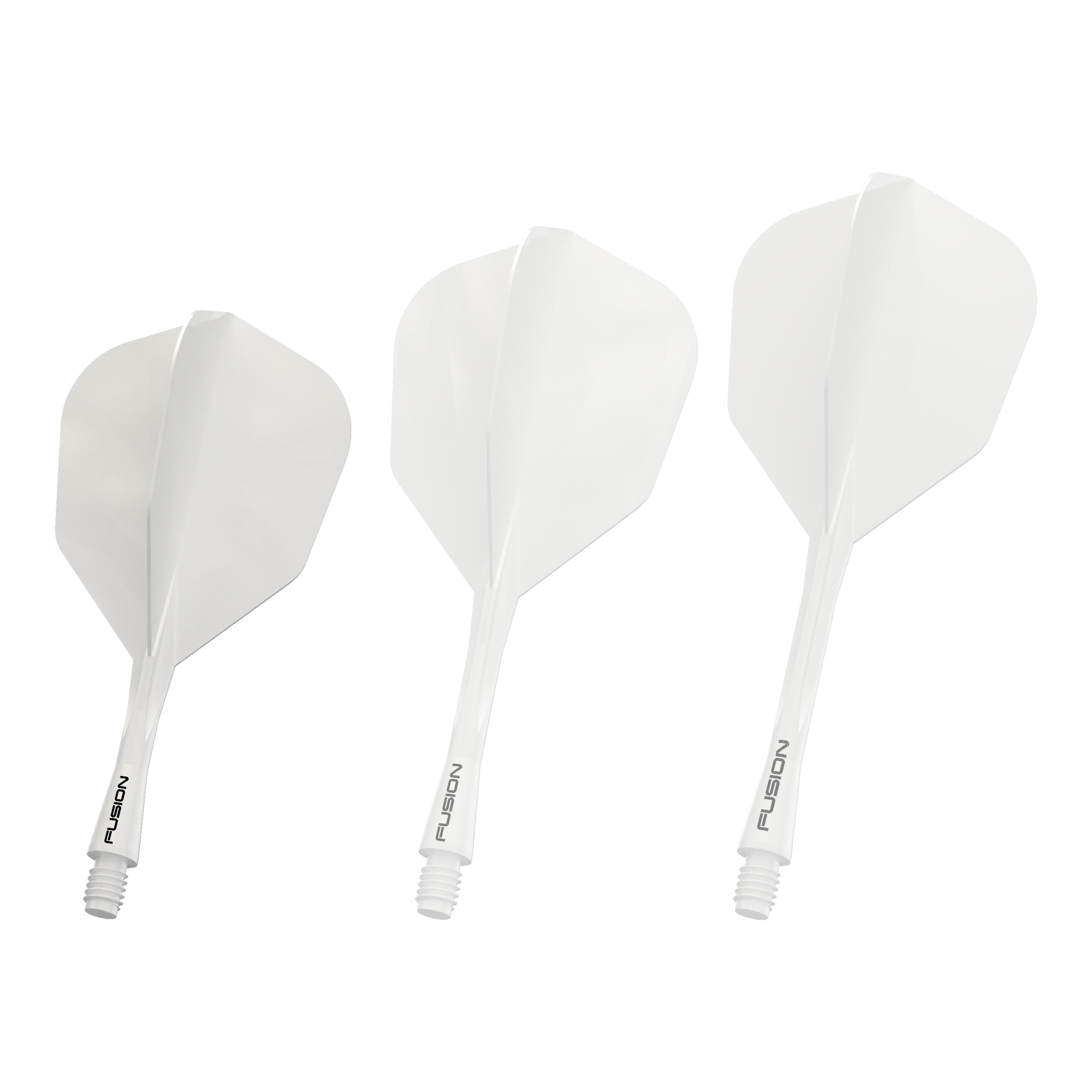 Winmau Fusion Flight Shaft System No6 Solid White Auf diesem Bild sieht man das Winmau Fusion Flight Shaft System No6 in Weiß, 22mm. Es handelt sich um eine Komponente für Dartpfeile.