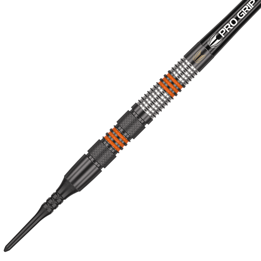 Target Raymond Van Barneveld Black Soft Darts - 18g