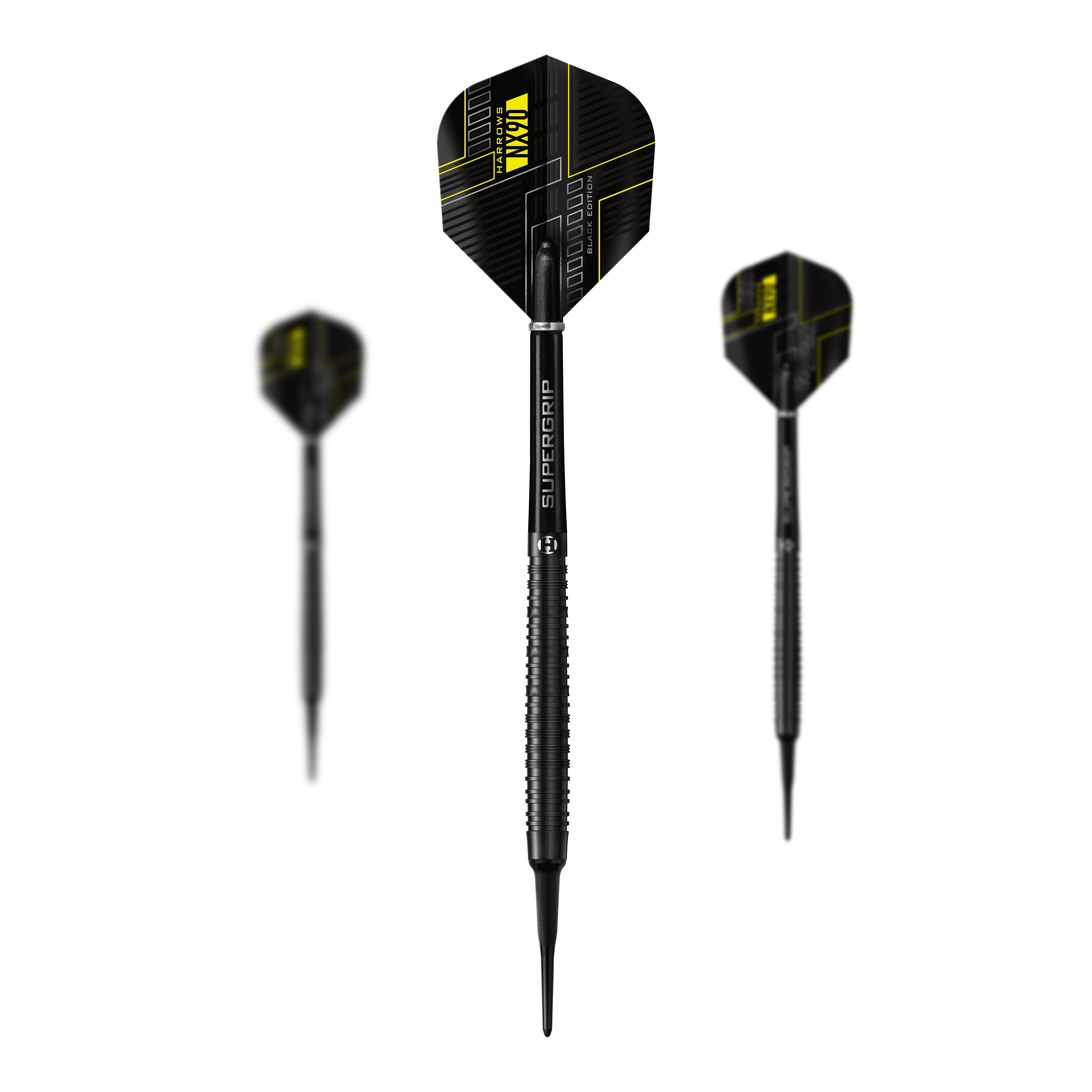 Harrows NX90 Black Edition Softdarts