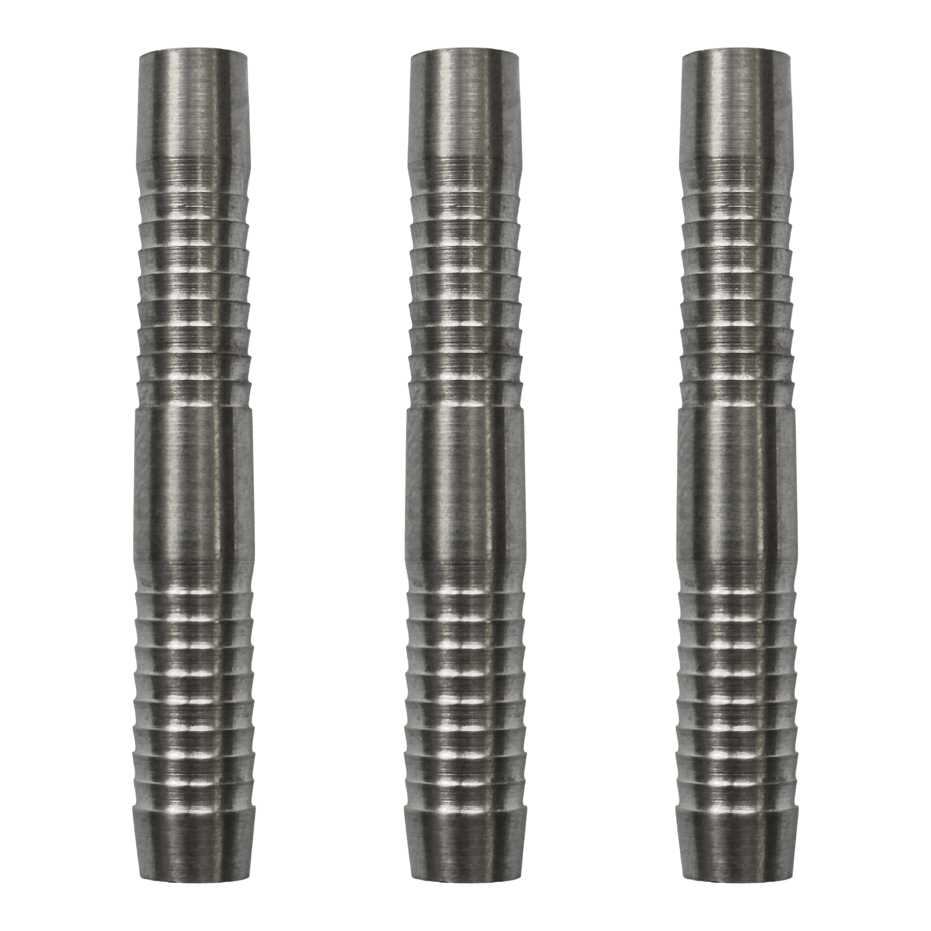 Hier ist das Produkt McDart Double Shark Softdart Barrels - 18g abgebildet. Es handelt sich um ein Set mit markantem Shark-Grip.