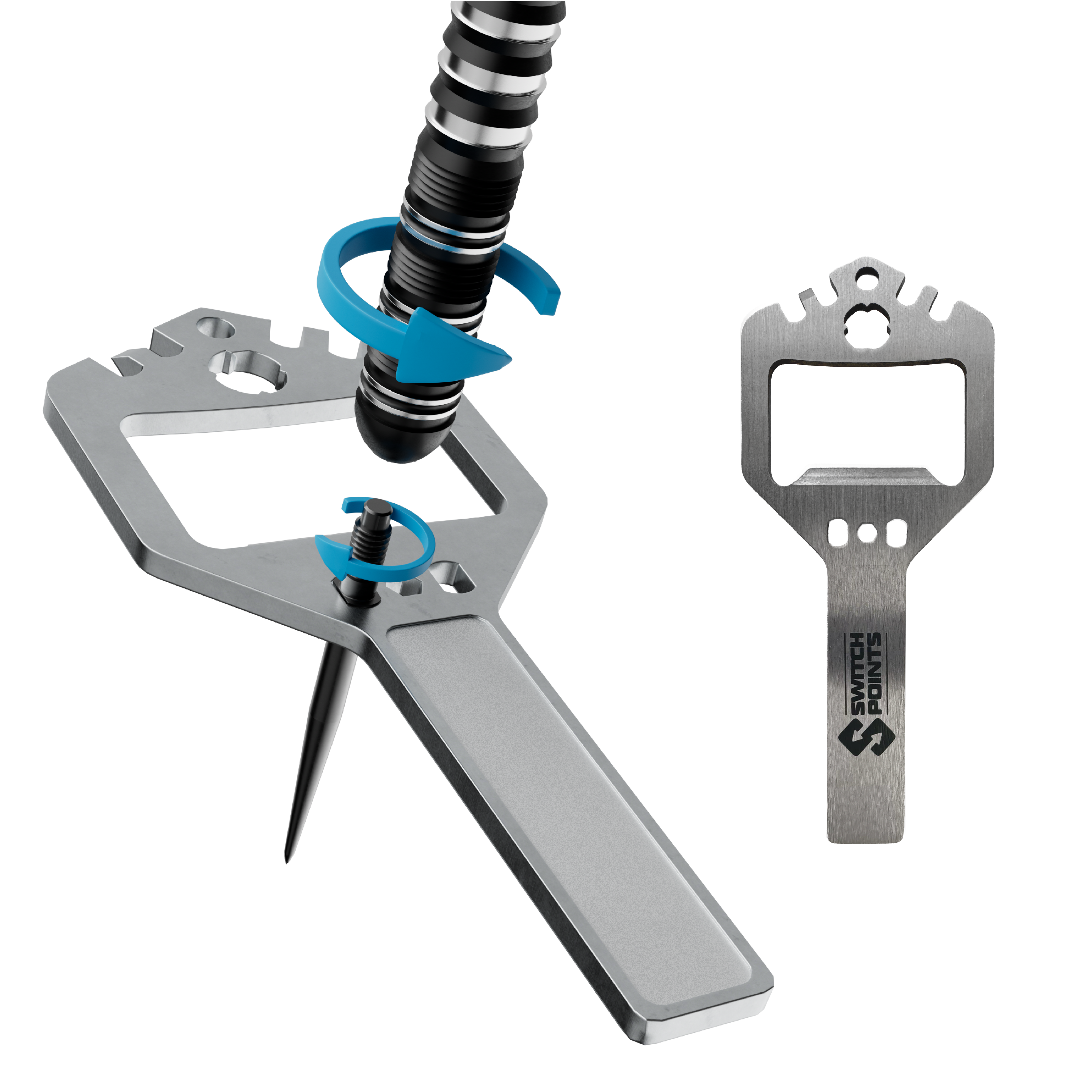 Dieses Bild präsentiert die Red Dragon Sable Parallel Switch Point Steeldarts. Ein Dartpfeil ist einzeln und detailliert sichtbar.