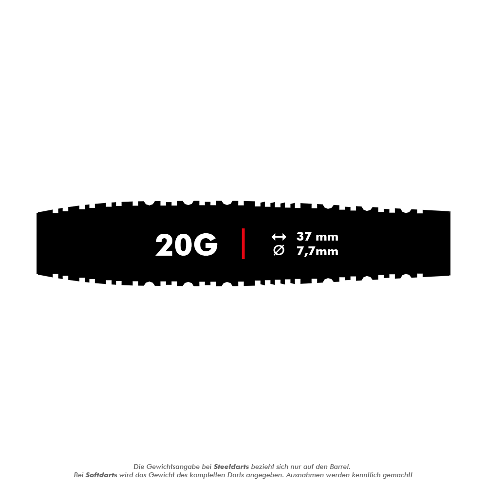Shot ZEN Bomber soft darts - 20g