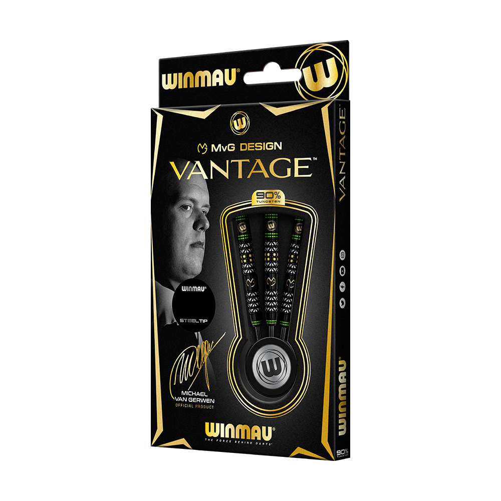 Winmau Michael van Gerwen MvG Vantage steel darts